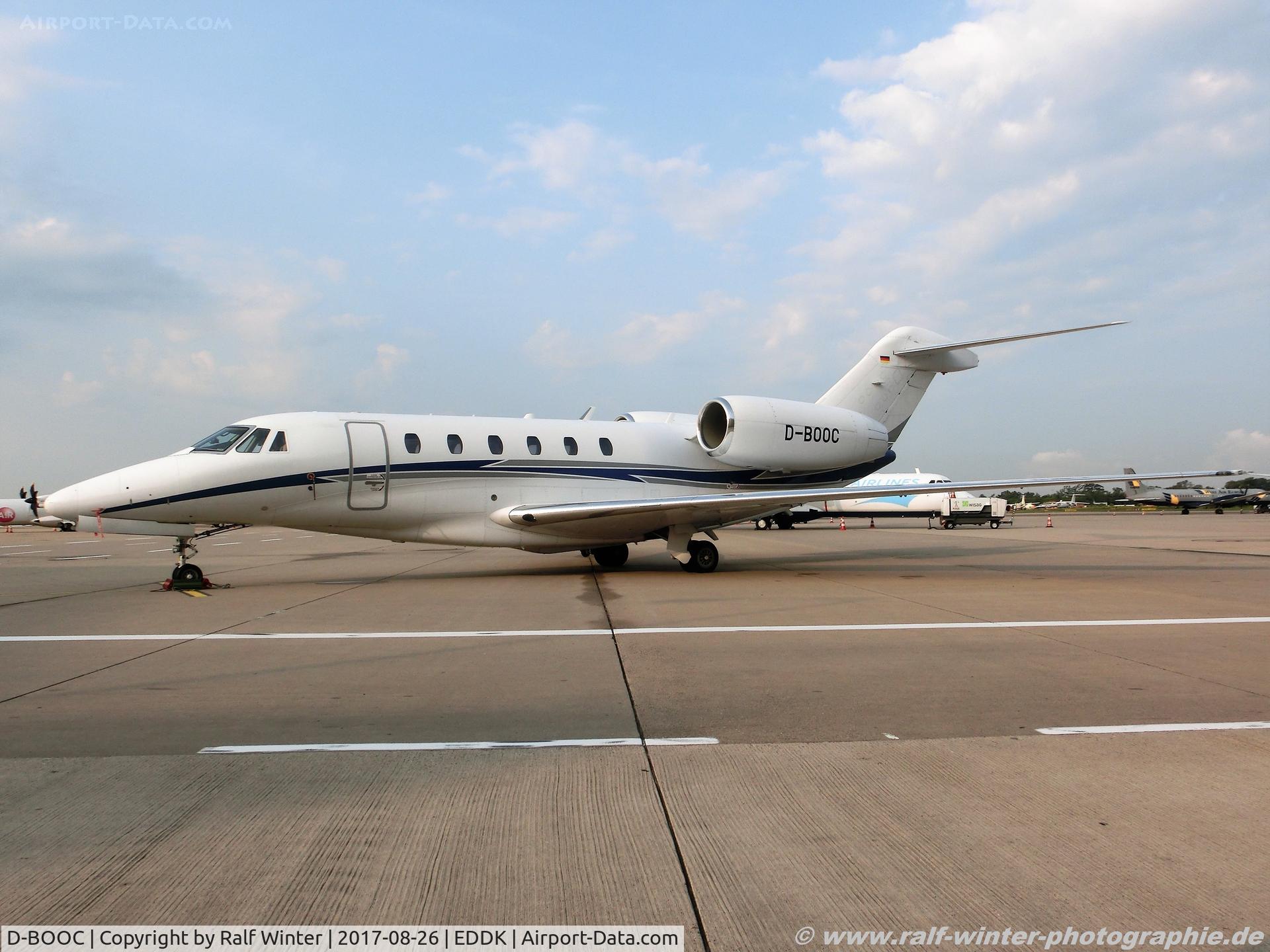 D-BOOC, 2006 Cessna 750 Citation X Citation X C/N 750-0259, Cessna 750 Citation 10 - AirX - 750-0259 - DBOOC - 26.08.2017 - CGN