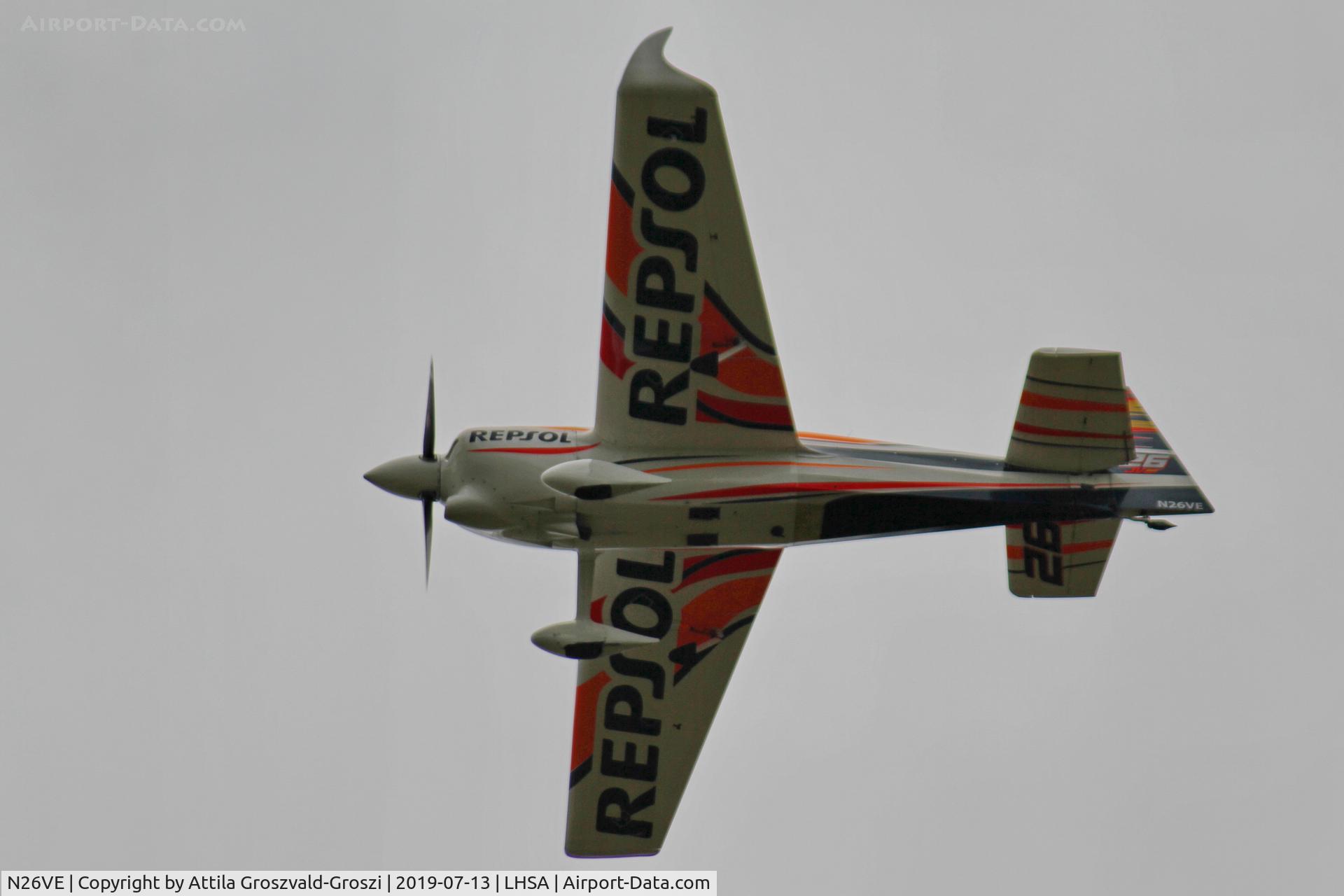 N26VE, 2007 Zivko Edge 540 C/N 0040A, LHSA - Szentkirályszabadja Airport, Red Bull Air Race Hungary