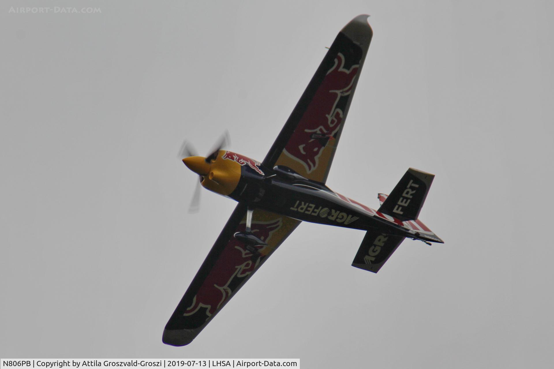 N806PB, MX Aircraft MXS C/N 4, LHSA - Szentkirályszabadja Airport, Red Bull Air Race Hungary