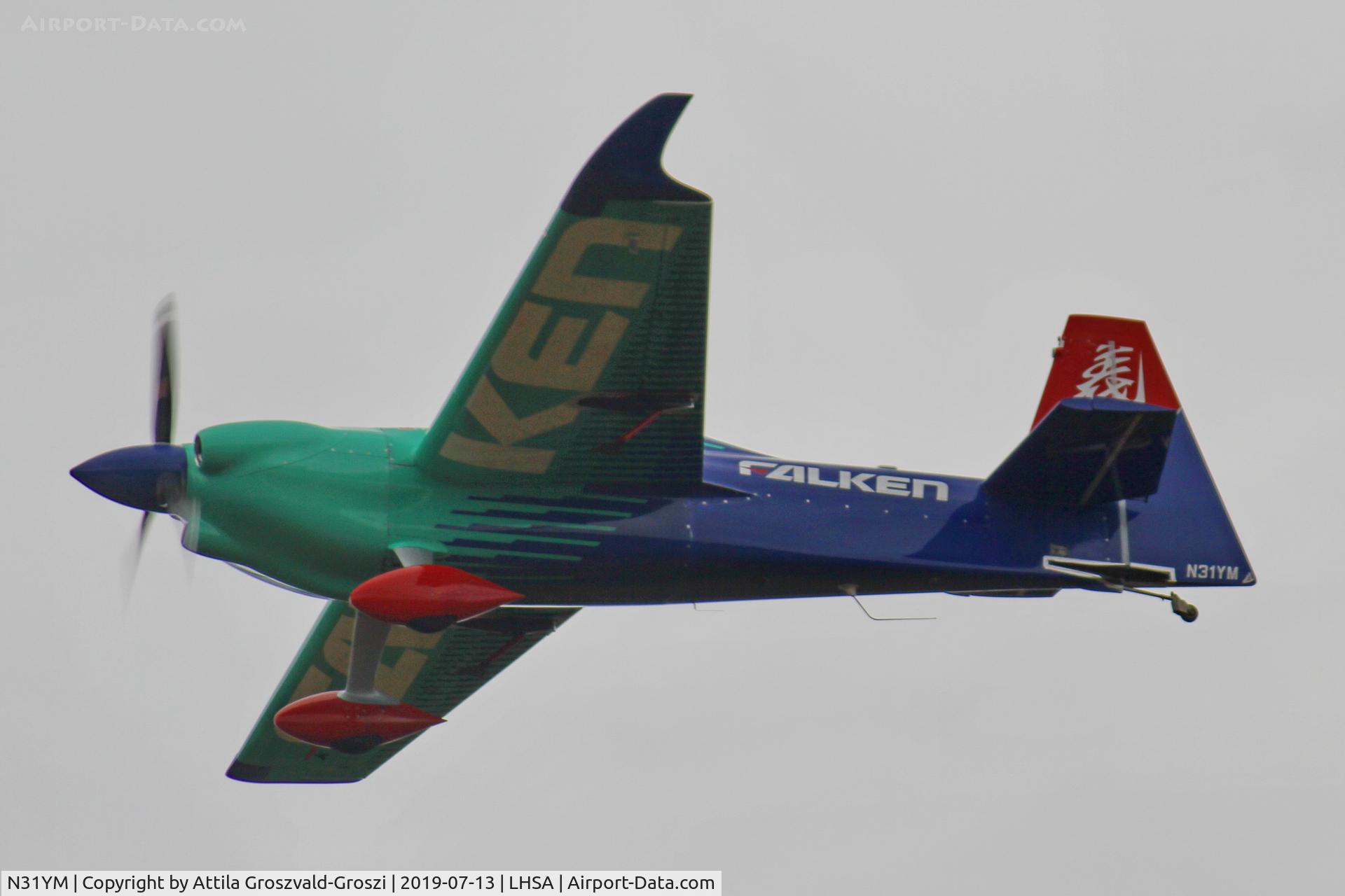 N31YM, Zivko Edge 540 C/N 0051V3, LHSA - Szentkirályszabadja Airport, Red Bull Air Race Hungary