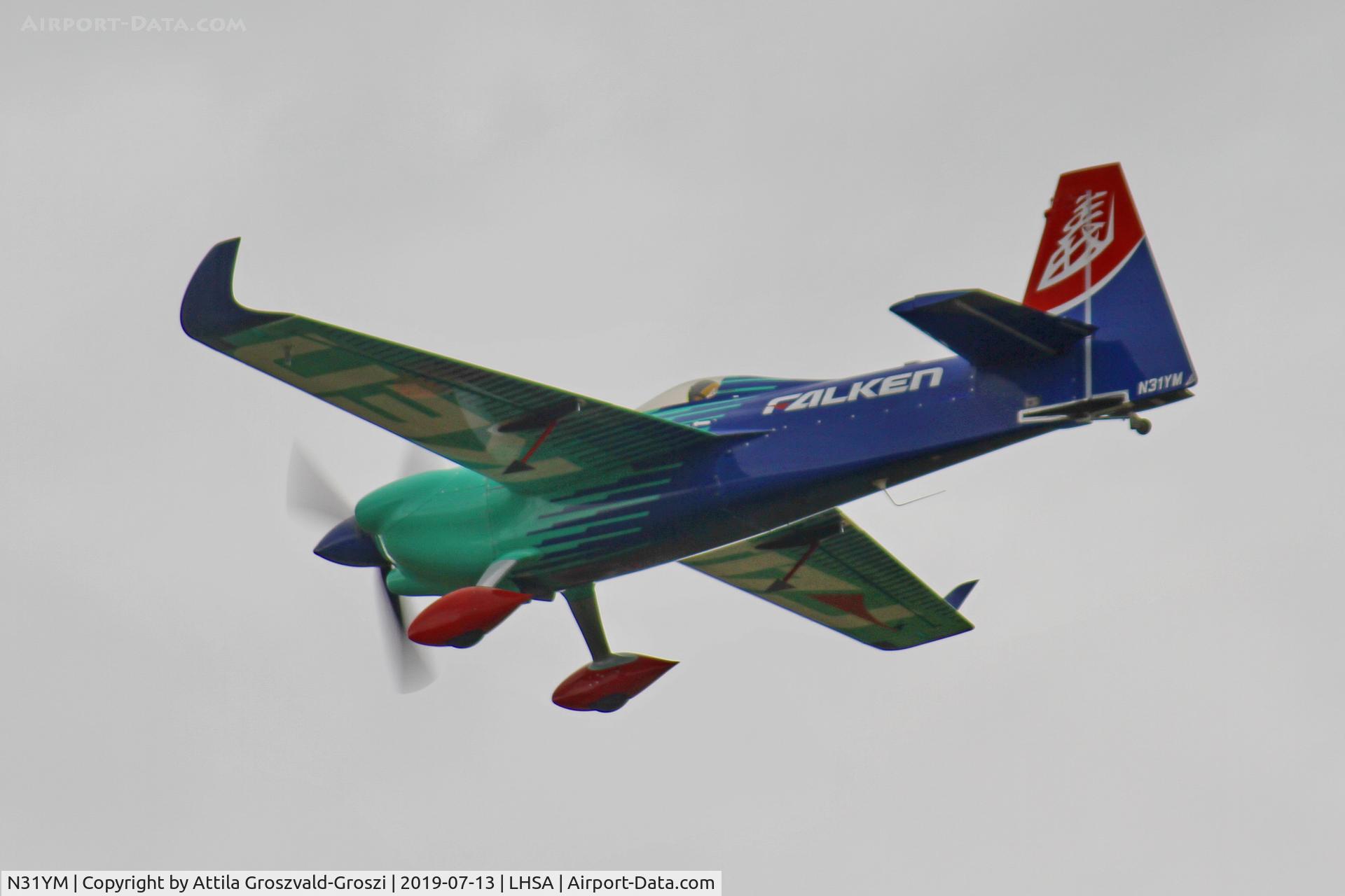 N31YM, Zivko Edge 540 C/N 0051V3, LHSA - Szentkirályszabadja Airport, Red Bull Air Race Hungary