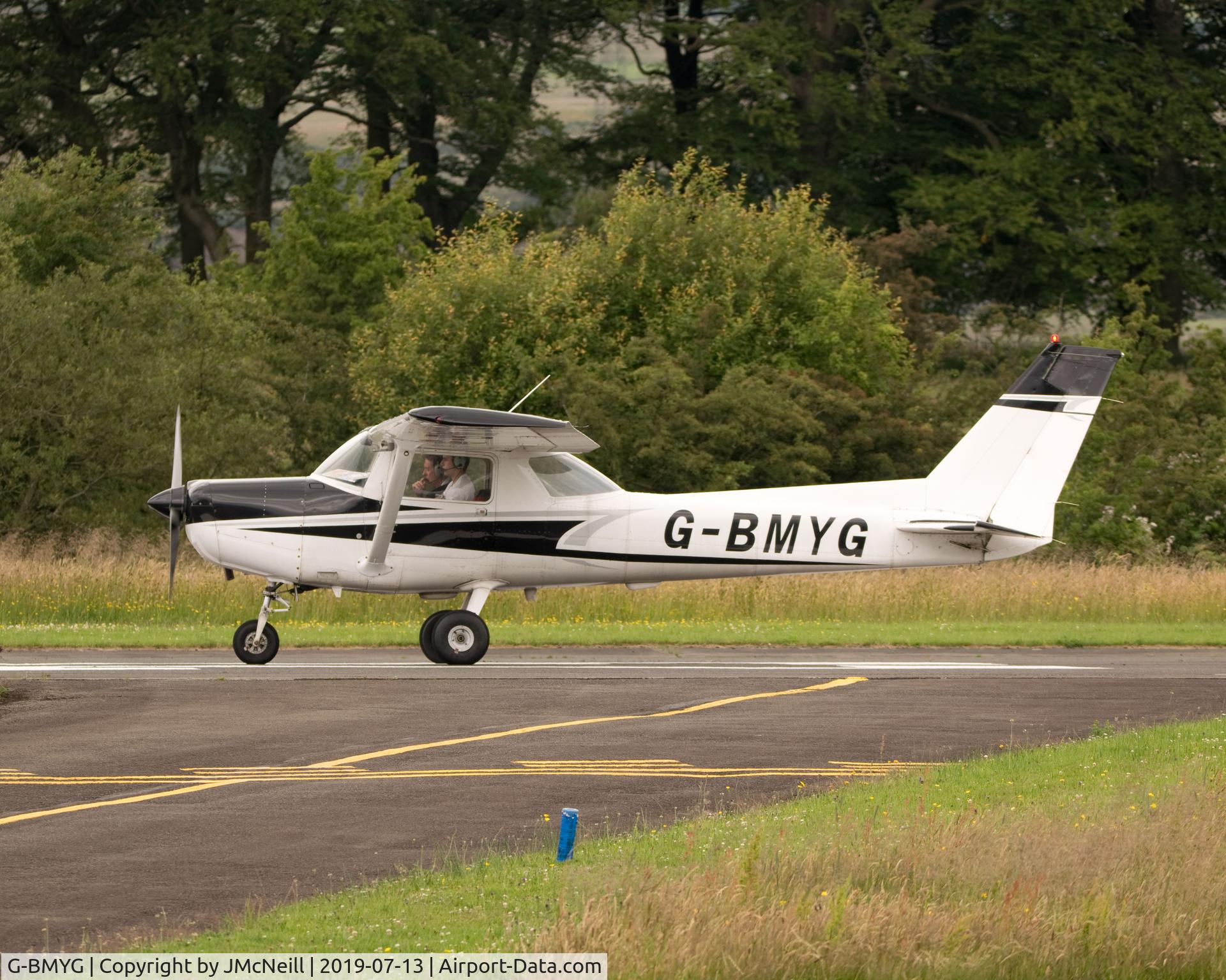 G-BMYG, 1980 Reims FA152 Aerobat C/N 0365, Cumbernauld Airport, Scotland 13th July 2019