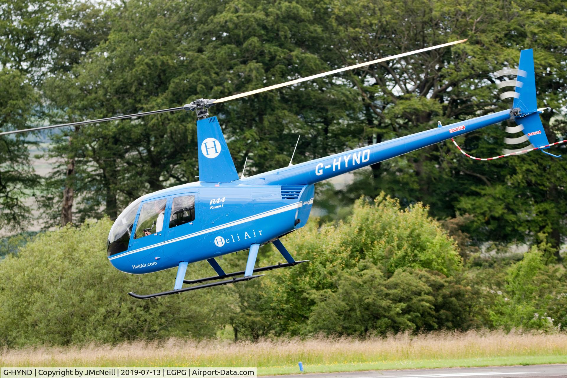 G-HYND, 2016 Robinson R44 Raven C/N 2433, Cumbernauld Airport, 13th July 2019
