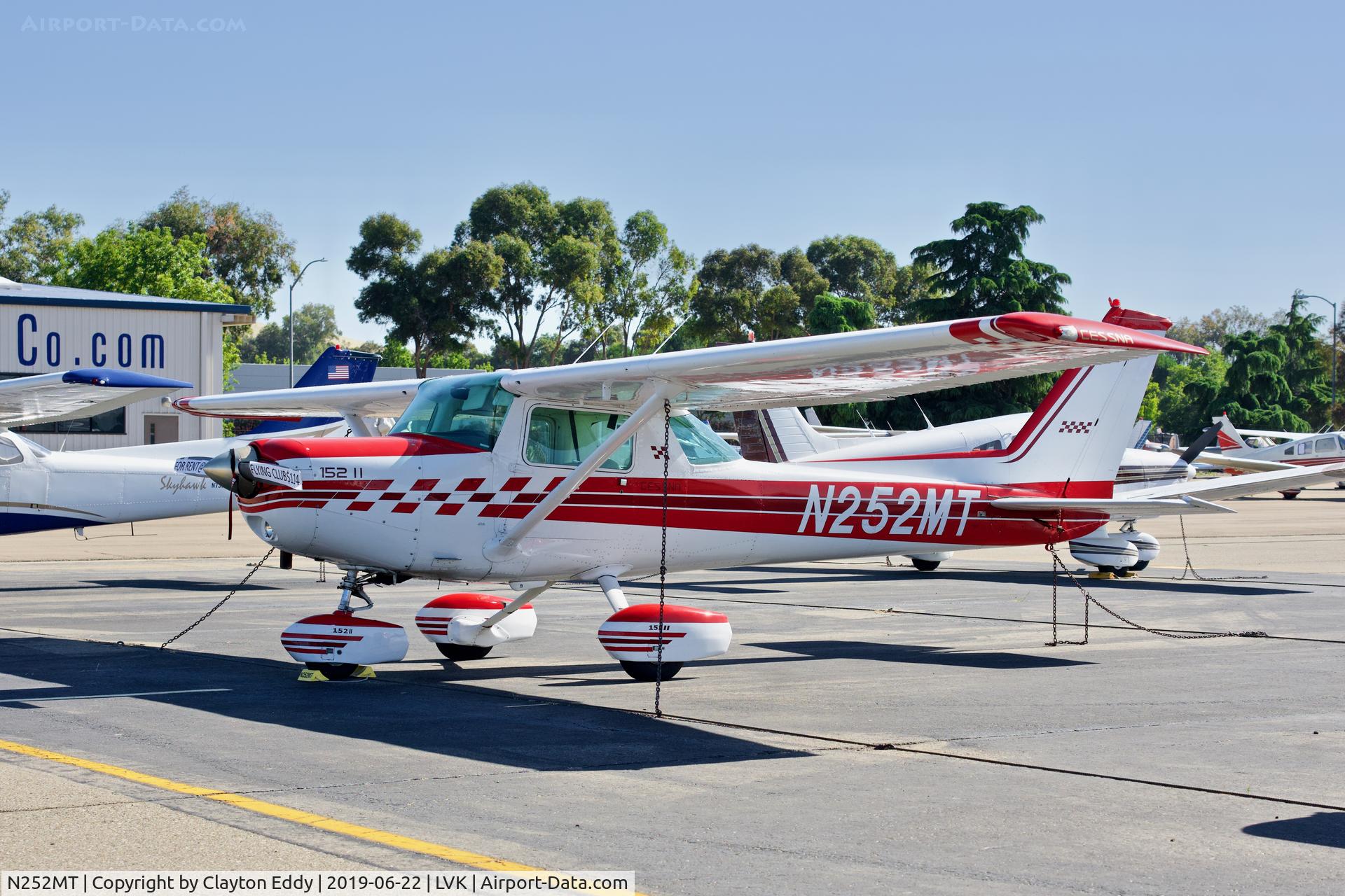 N252MT, 1977 Cessna 152 C/N 15280407, Livermore Airport California 2019.