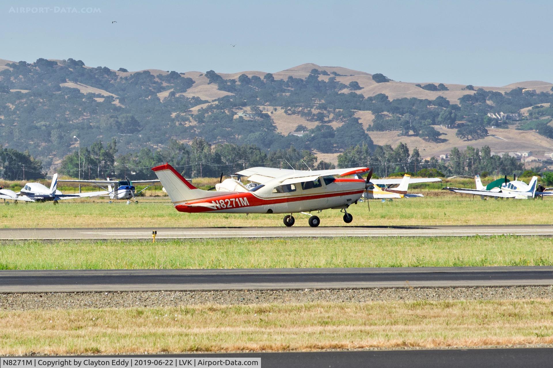 N8271M, Cessna T210M Turbo Centurion C/N 21062041, Livermore Airport California 2019.