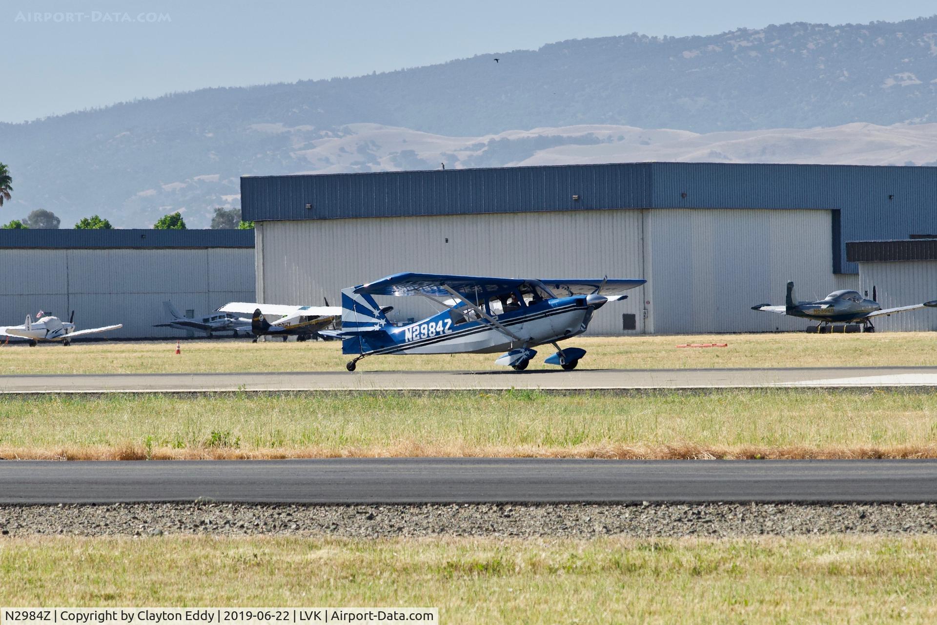 N2984Z, 1978 Bellanca 8KCAB Decathlon C/N 381-78, Livermore Airport California 2019.