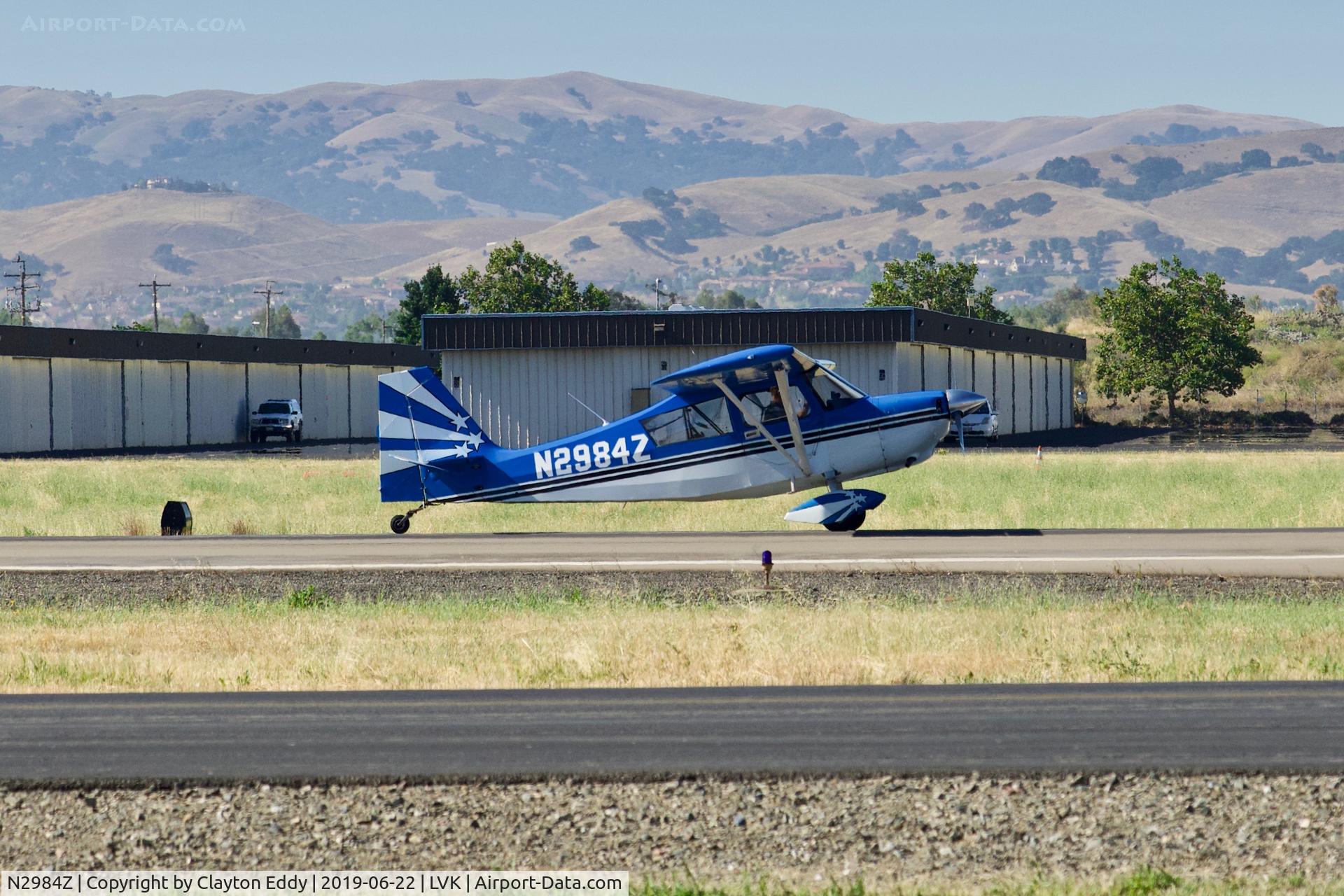 N2984Z, 1978 Bellanca 8KCAB Decathlon C/N 381-78, Livermore Airport California 2019.