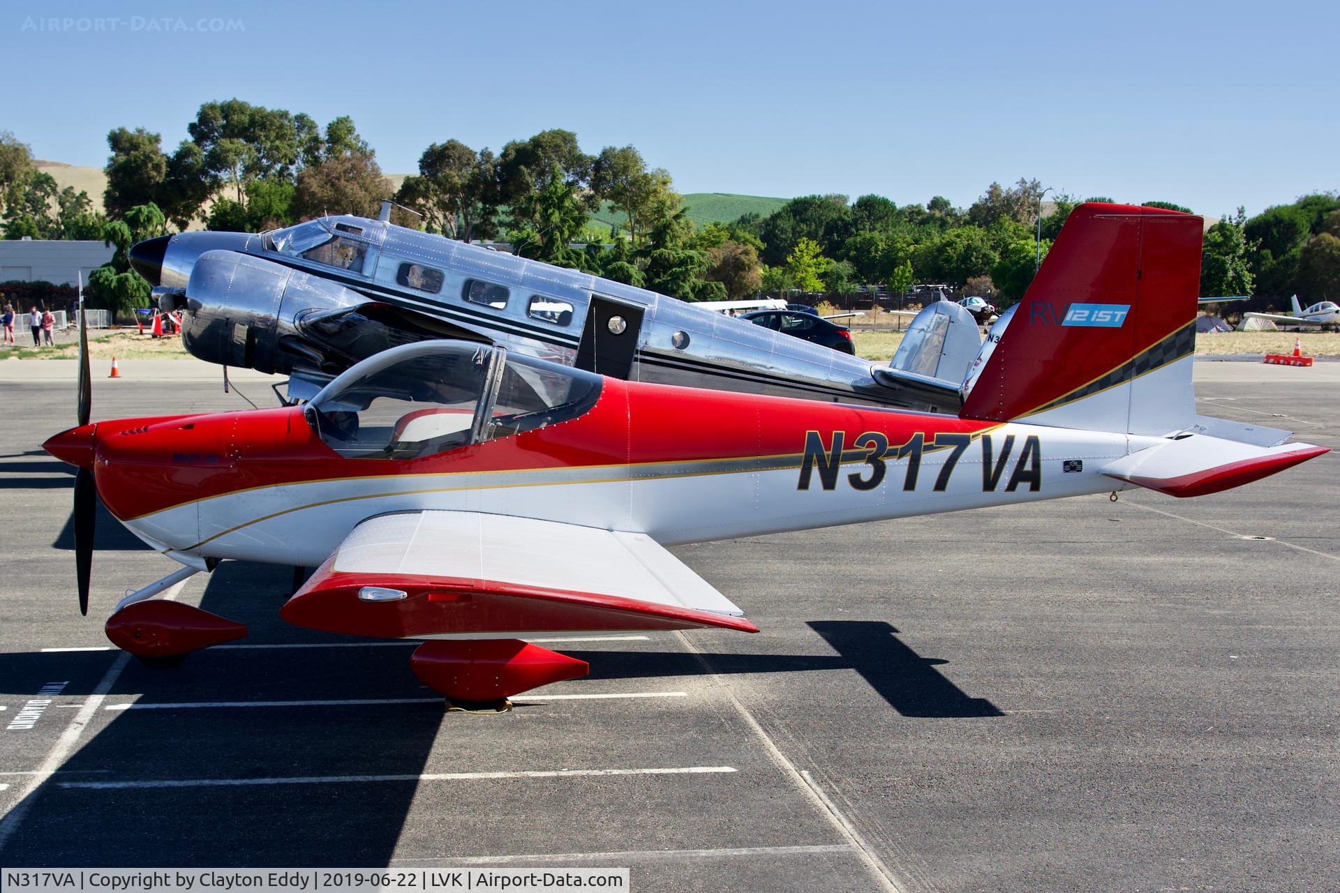 N317VA, 2018 Vans RV-12IS C/N 12075, Livermore Airport California 2019.