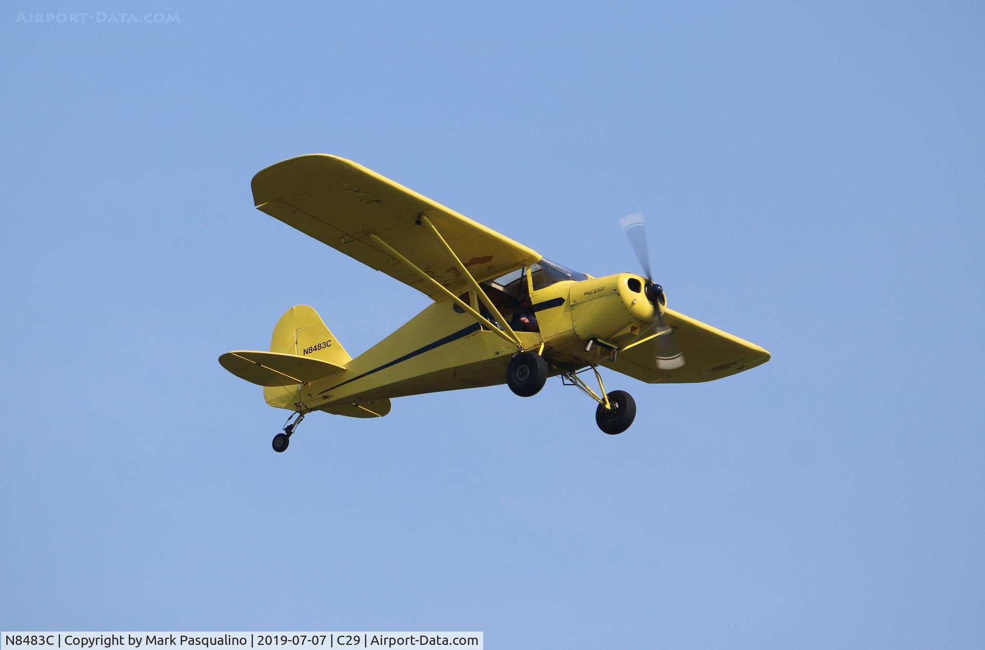 N8483C, 1981 Wag-Aero Wag-a-Bond Traveler C/N 27, Wag-a-Bond Traveler
