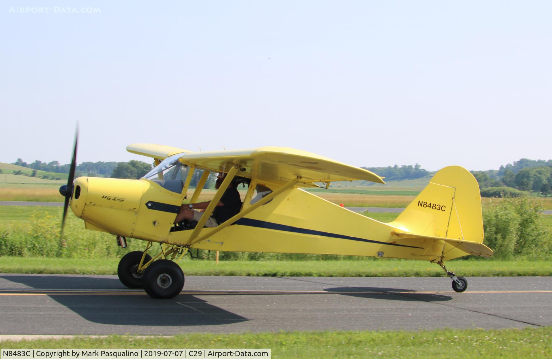 N8483C, 1981 Wag-Aero Wag-a-Bond Traveler C/N 27, Wag-a-Bond Traveler
