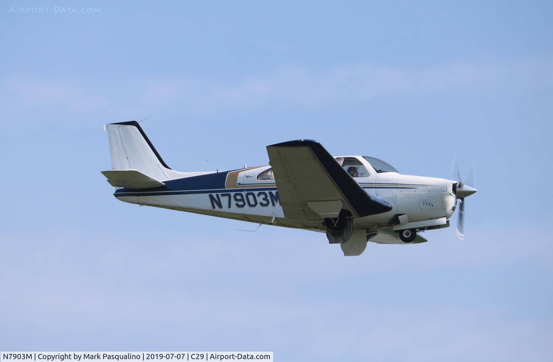 N7903M, 1966 Beech 35-C33A Debonair C/N CE-72, Beech C33A