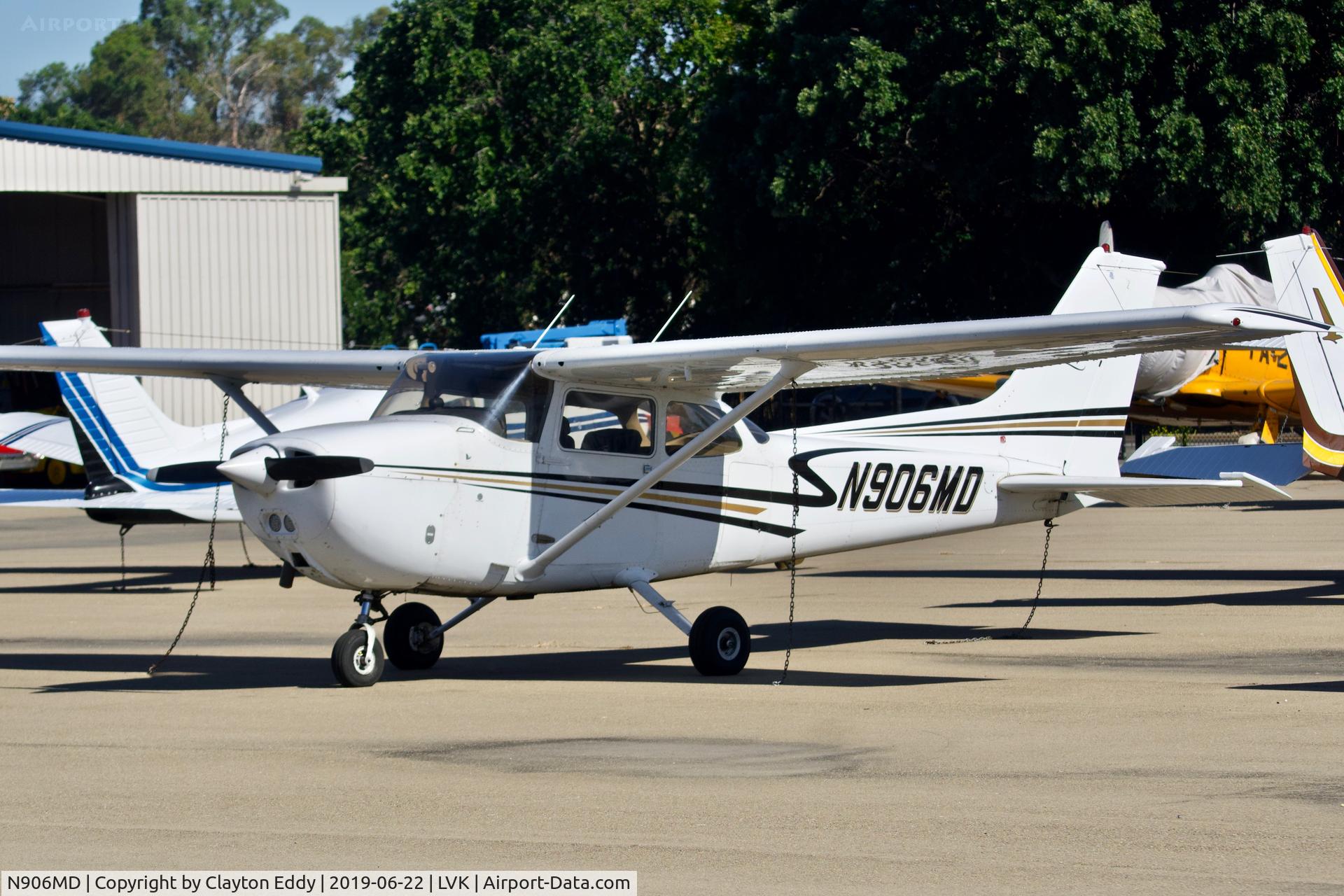 N906MD, 1976 Cessna 172N C/N 17268038, Livermore Airport California 2019.