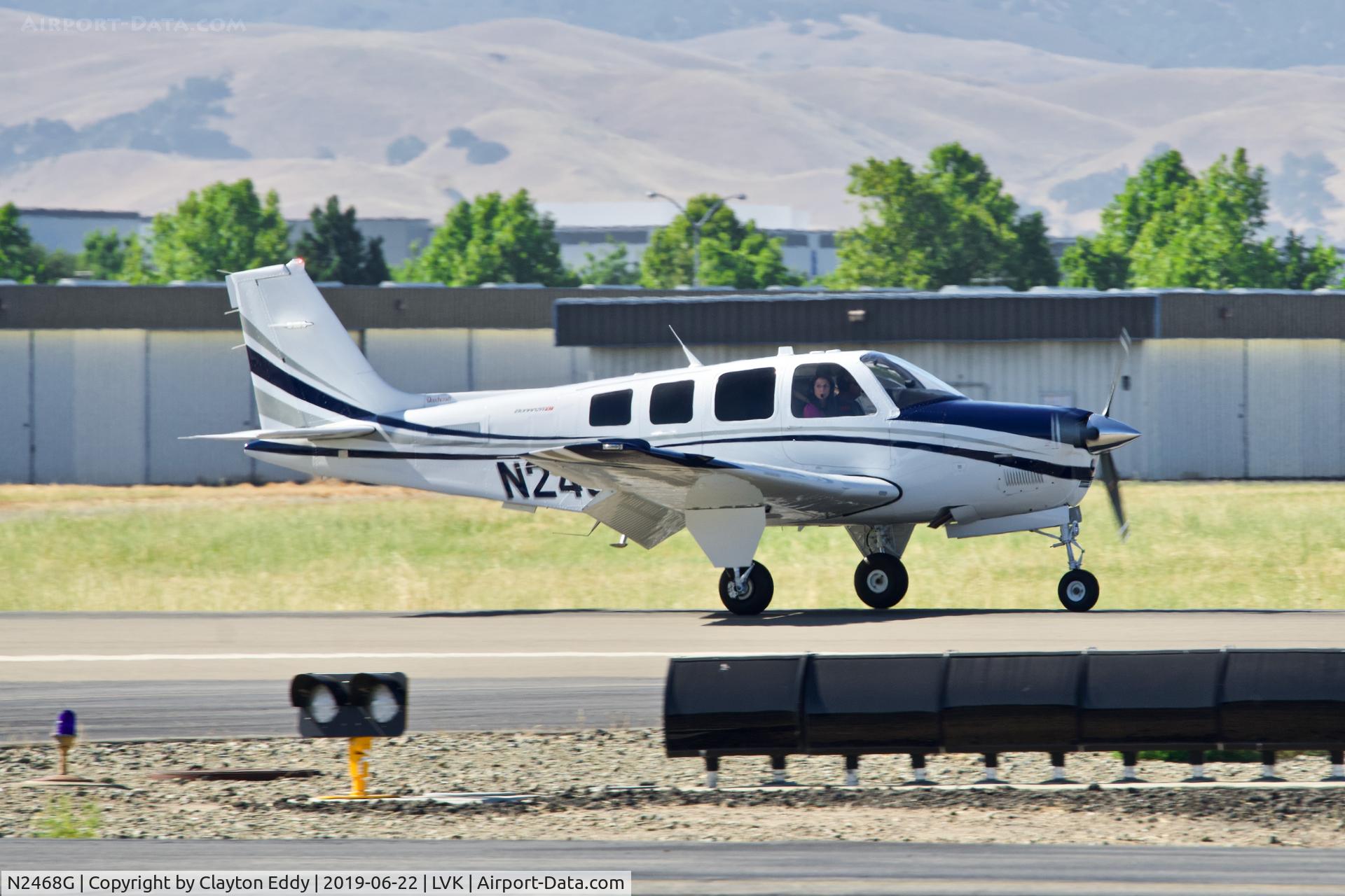 N2468G, 2018 Beechcraft G36 C/N E-4123, Livermore Airport California 2019.