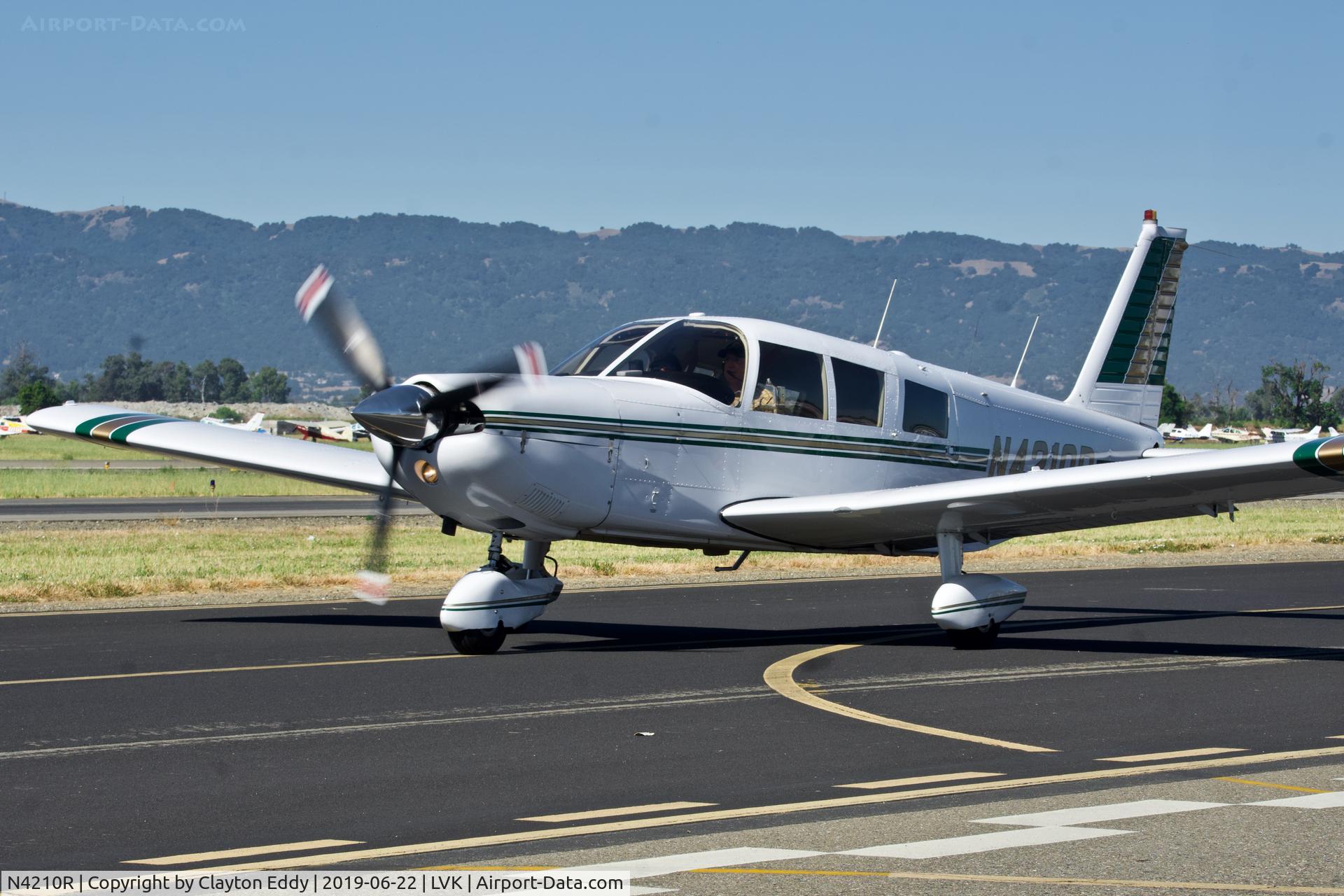 N4210R, 1969 Piper PA-32-300 Cherokee Six C/N 32-40575, Livermore Airport California 2019.