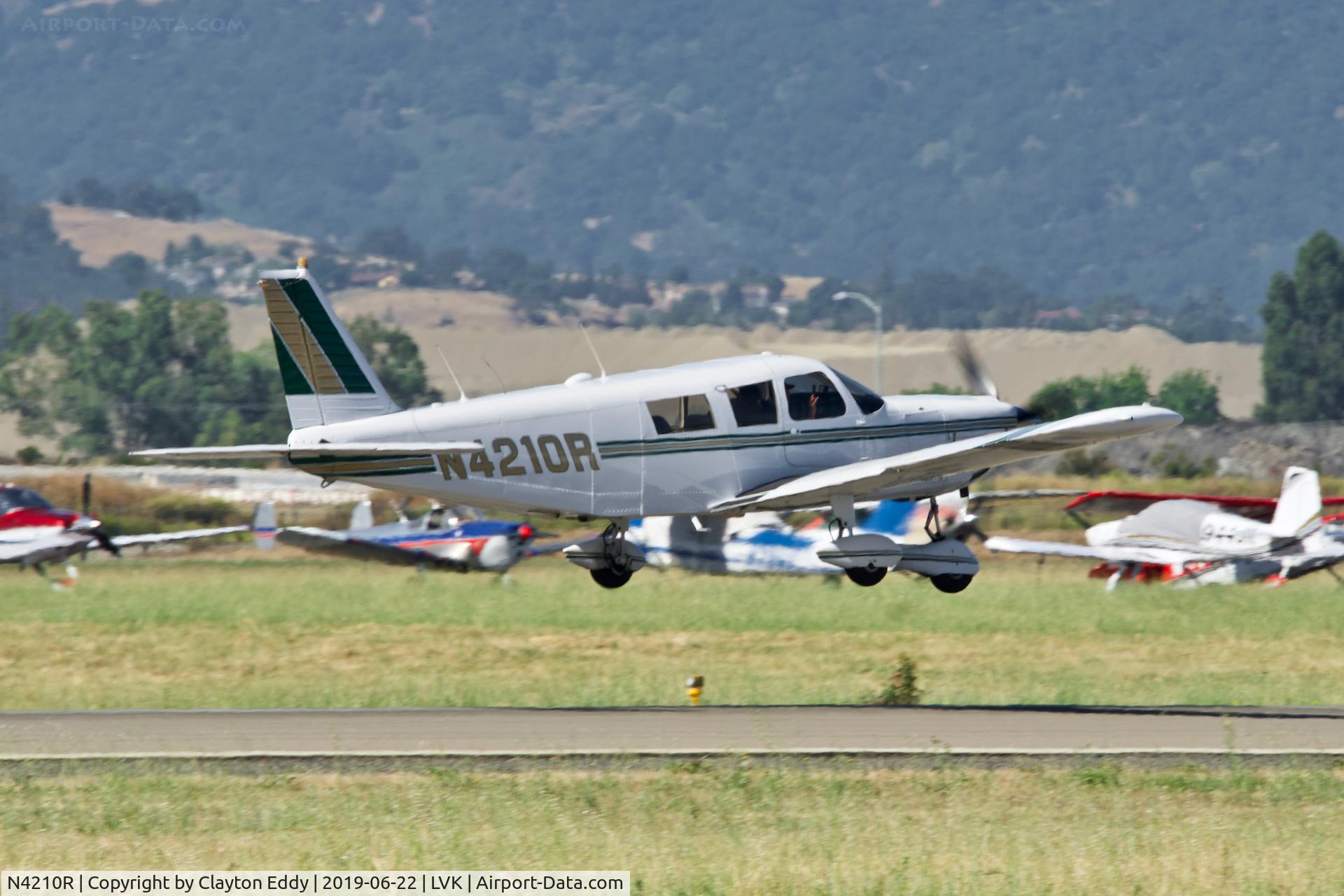 N4210R, 1969 Piper PA-32-300 Cherokee Six C/N 32-40575, Livermore Airport California 2019.