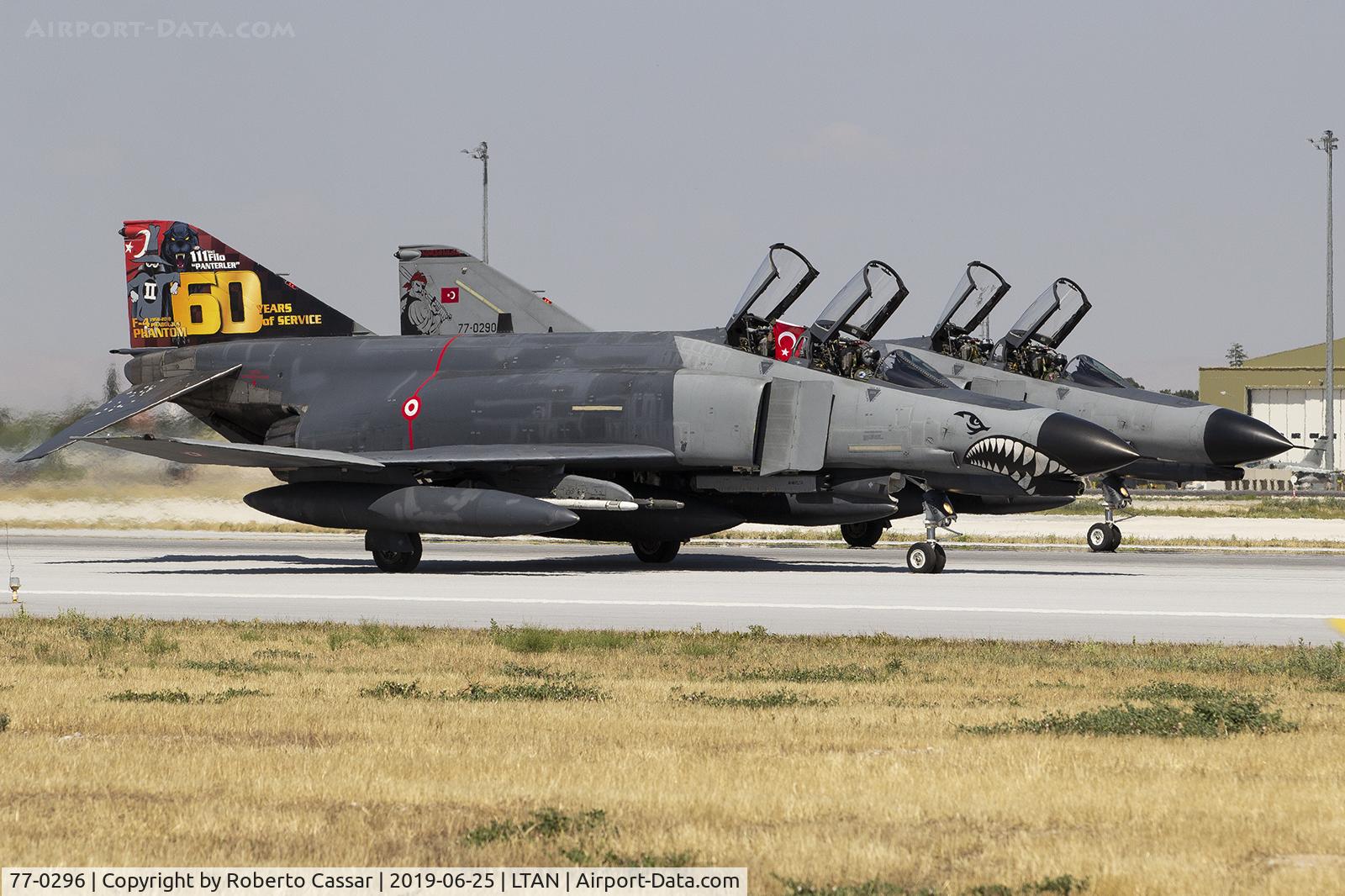 77-0296, 1977 McDonnell Douglas F-4E-65-MC (2020) Phantom C/N 5009, Anatolian Eagle 2019