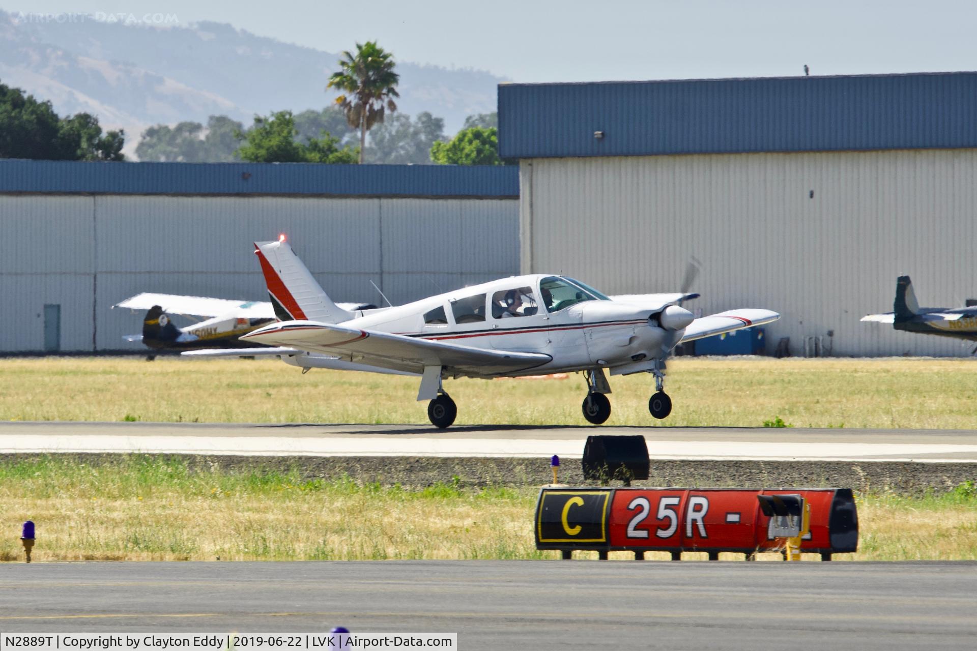 N2889T, 1972 Piper PA-28R-200 C/N 28R-7235154, Livermore Airport California 2019.