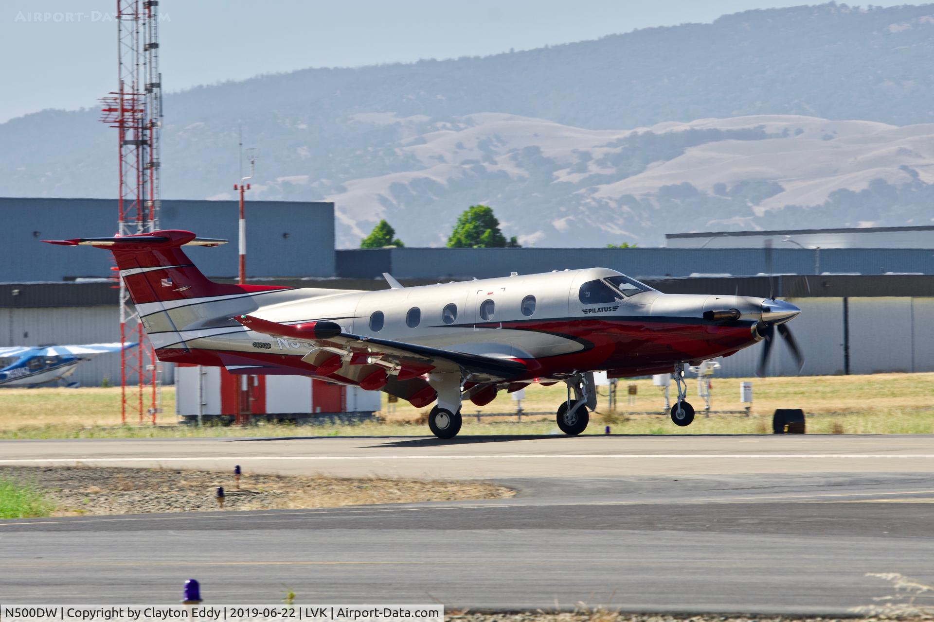 N500DW, 2017 Pilatus PC-12/47E C/N 1729, Livermore Airport California 2019.