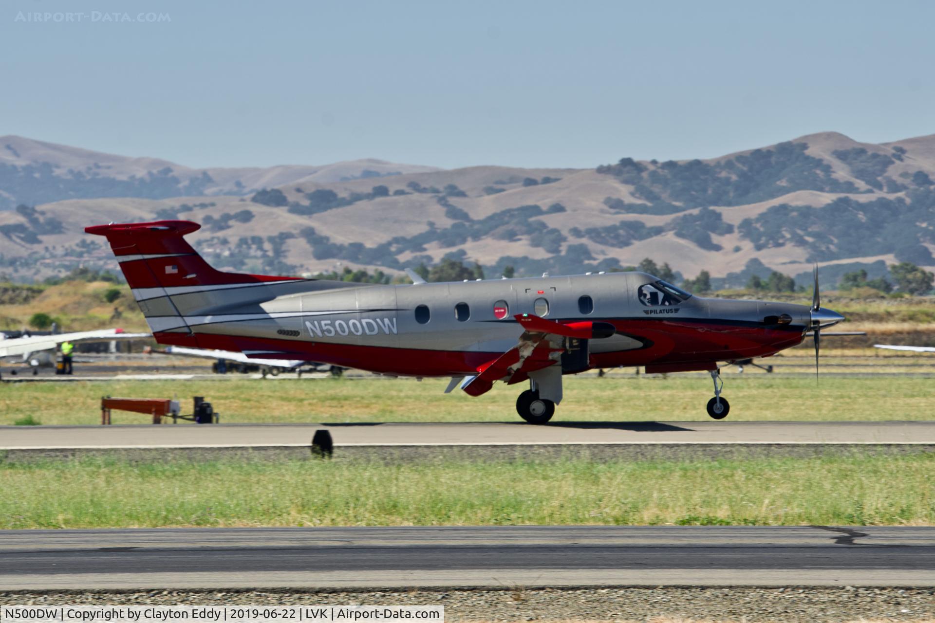 N500DW, 2017 Pilatus PC-12/47E C/N 1729, Livermore Airport California 2019.