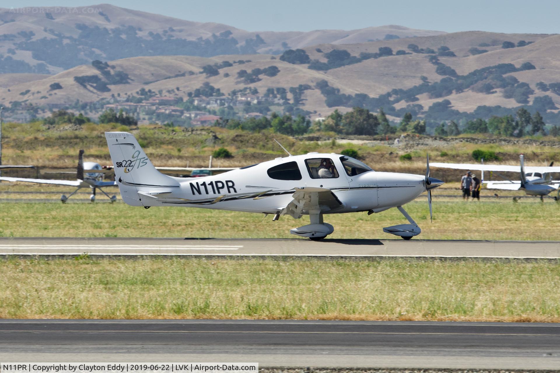 N11PR, 2006 Cirrus SR22 C/N 2307, Livermore Airport California 2019.
