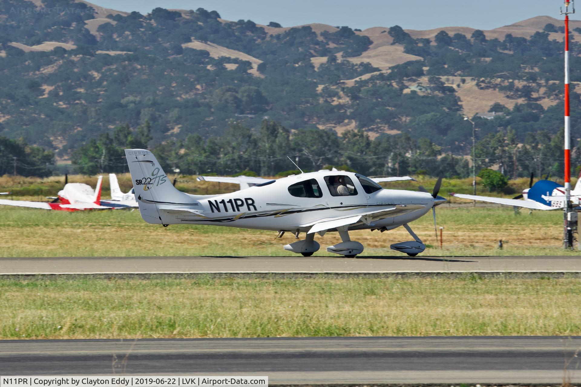 N11PR, 2006 Cirrus SR22 C/N 2307, Livermore Airport California 2019.