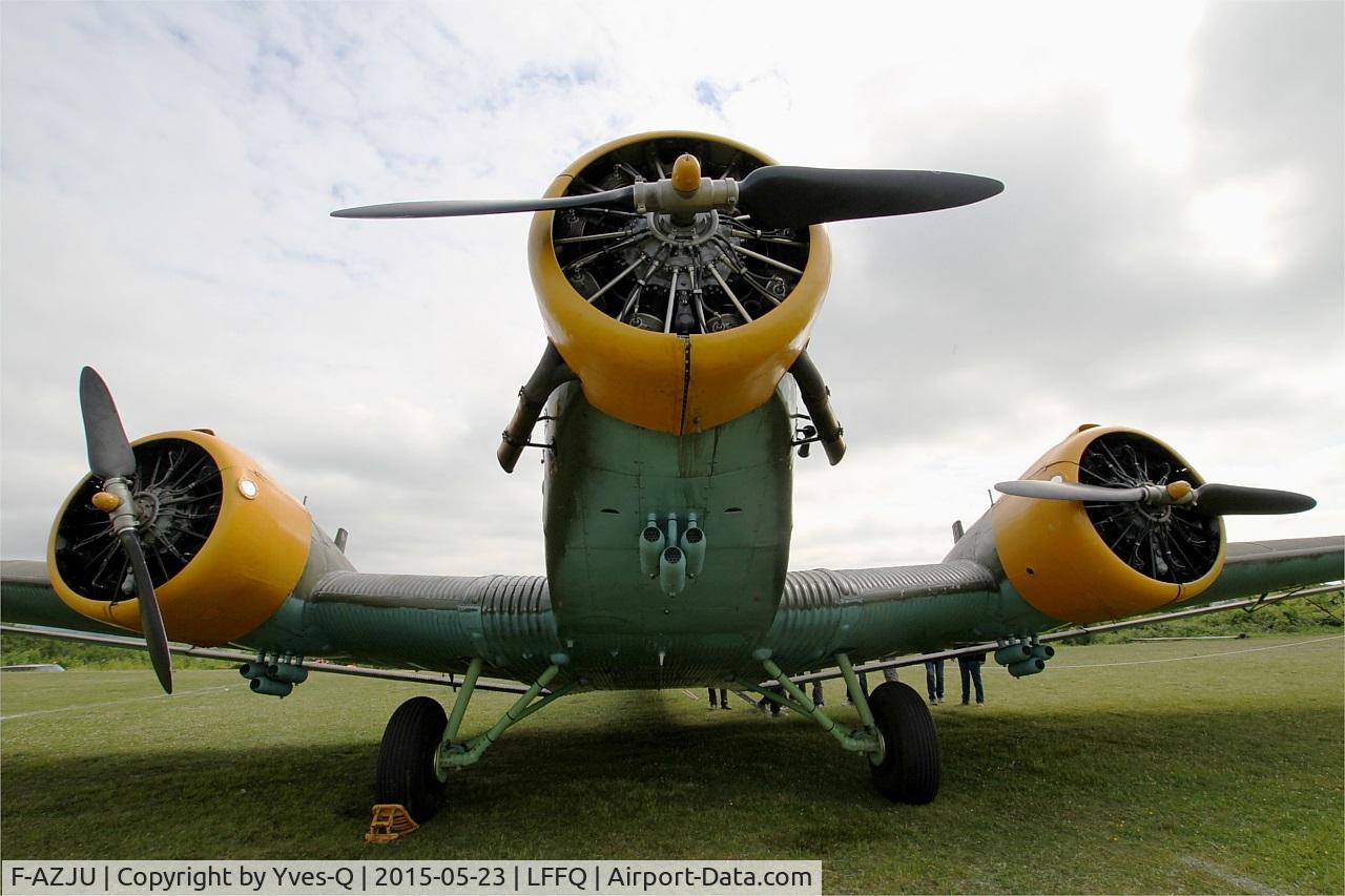 F-AZJU, 1952 Junkers (CASA) 352L (Ju-52) C/N 103, Junkers (CASA) 352L (Ju-52), Static park, La Ferté-Alais airfield (LFFQ) Air show 2015