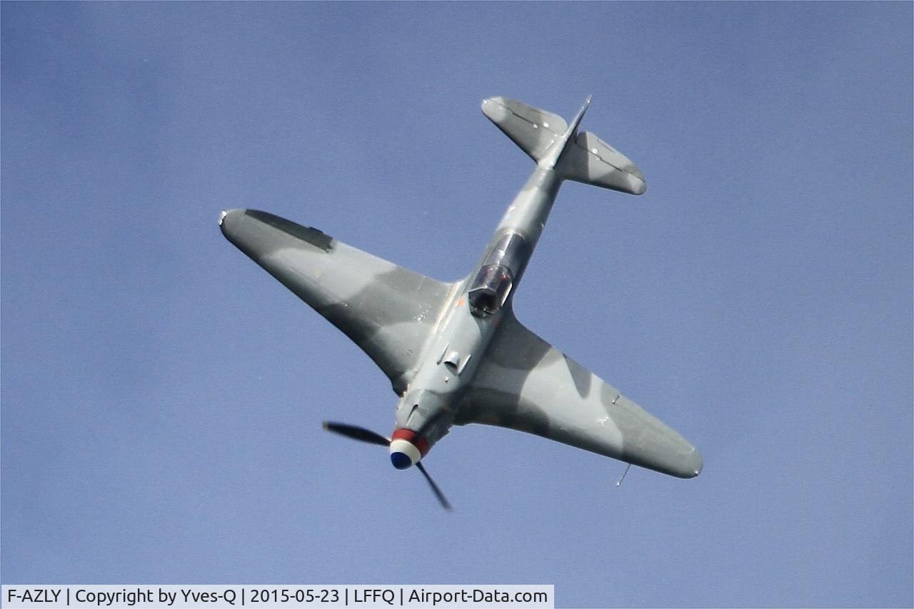 F-AZLY, Yakovlev Yak-3U C/N 172890, Yakovlev YAK-3U, On display, La Ferté-Alais Airfield (LFFQ) Air Show 2015