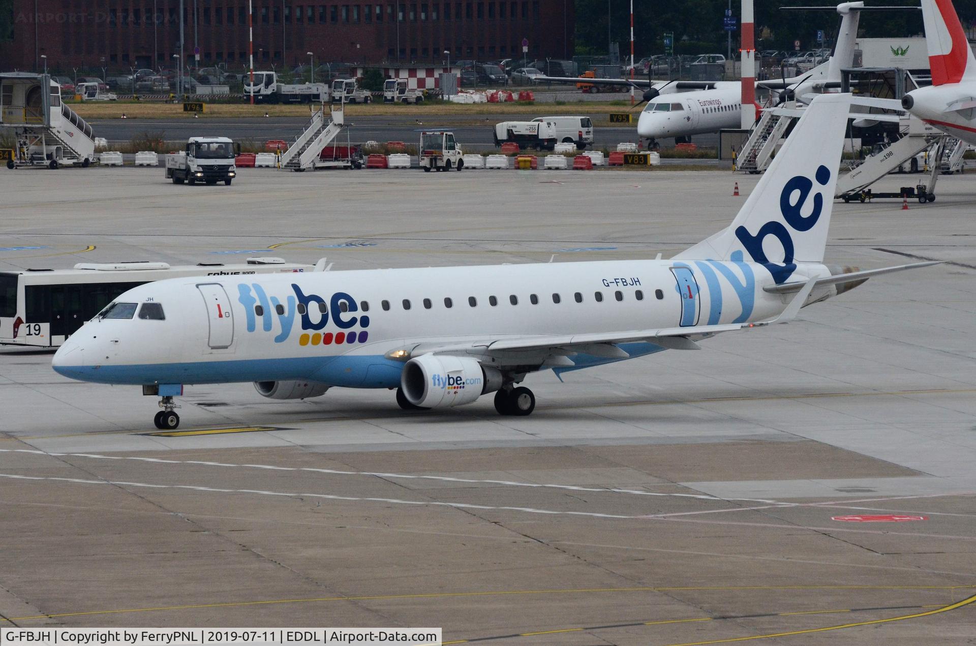 G-FBJH, 2012 Embraer 175STD (ERJ-170-200) C/N 17000351, Flybe ERJ175