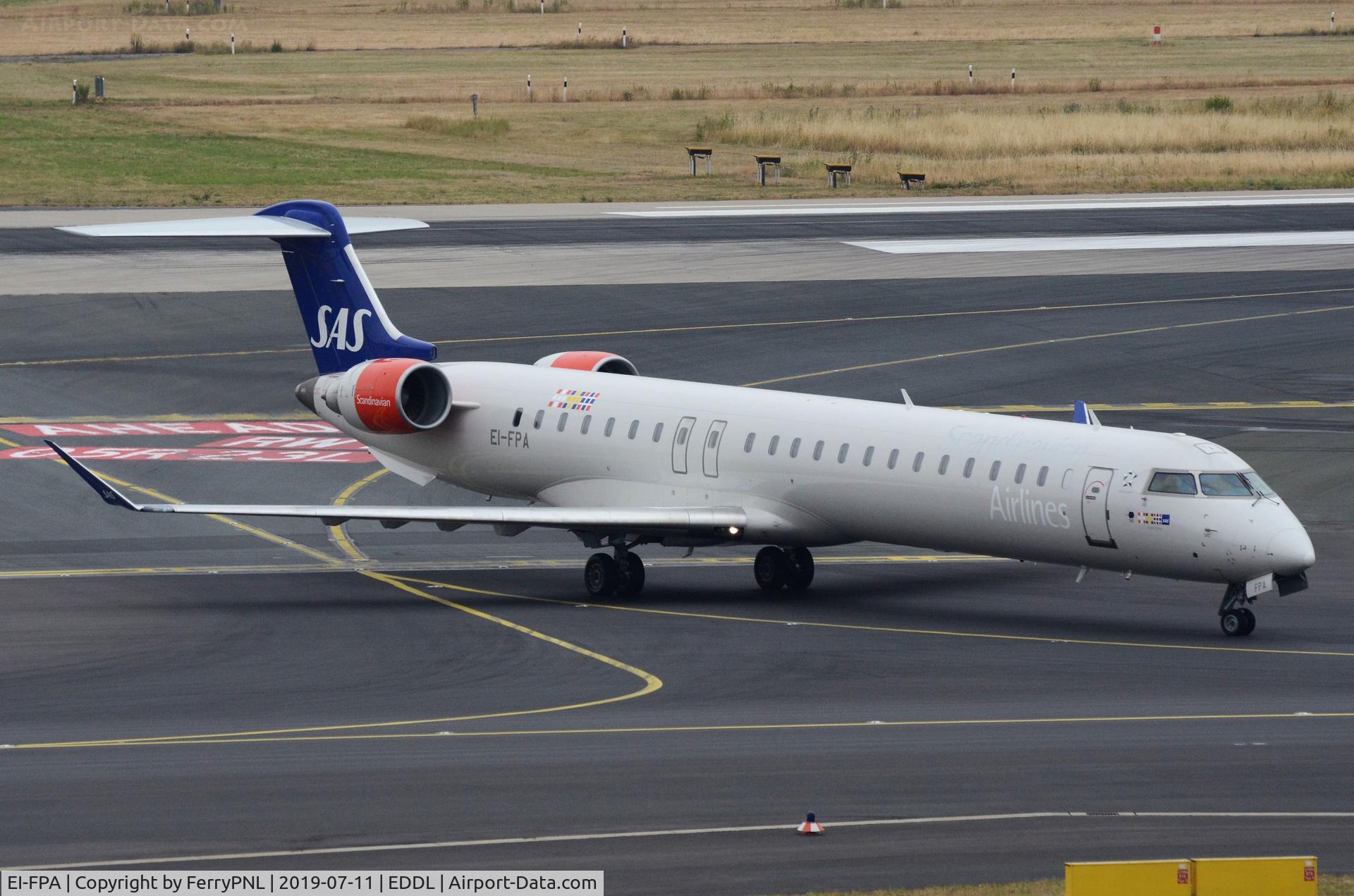 EI-FPA, 2016 Bombardier CRJ-900LR (CL-600-2D24) C/N 15398, Viking CL900 arriving in DUS