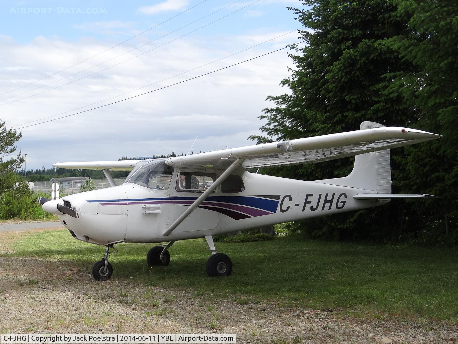 C-FJHG, 1956 Cessna 172 C/N 29121, At Campbell River airport BC