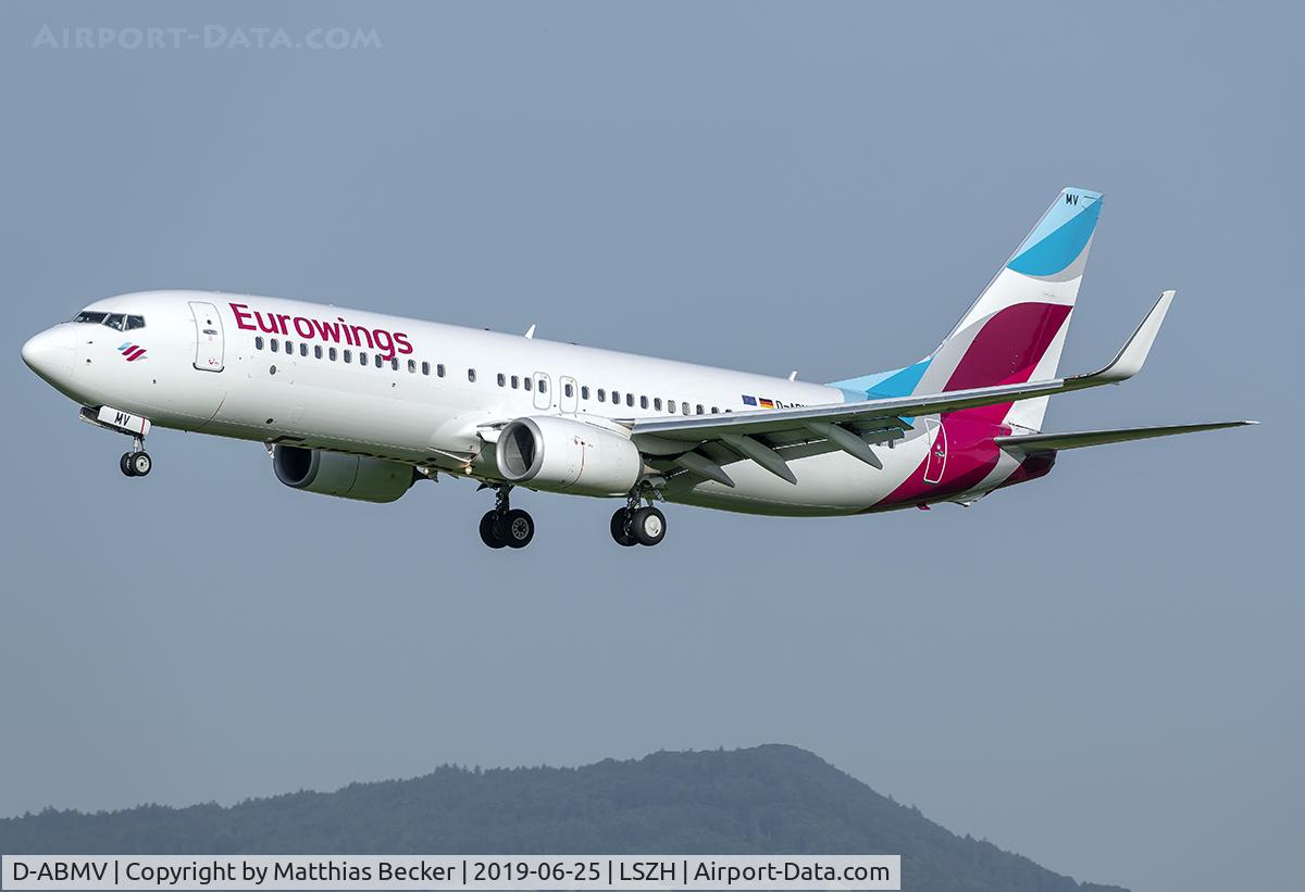 D-ABMV, 2013 Boeing 737-86J C/N 37785, D-ABMV