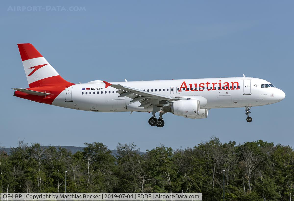 OE-LBP, 1998 Airbus A320-214 C/N 797, OE-LBP