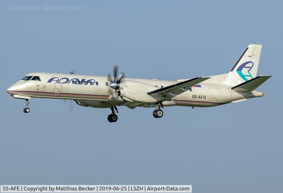 S5-AFE, 1998 Saab 2000 C/N 2000-059, S5-AFG