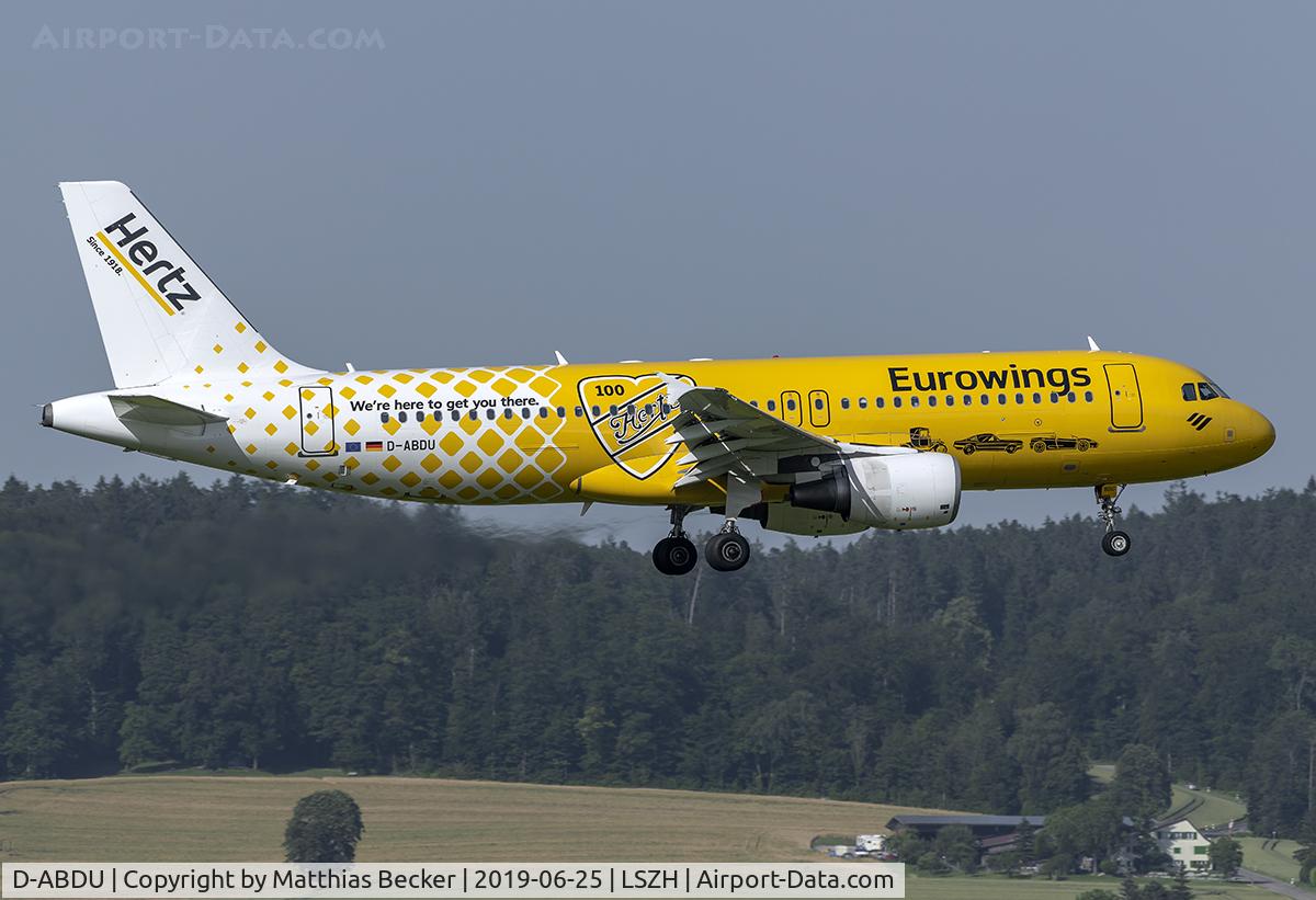 D-ABDU, 2008 Airbus A320-214 C/N 3516, D-ABDU