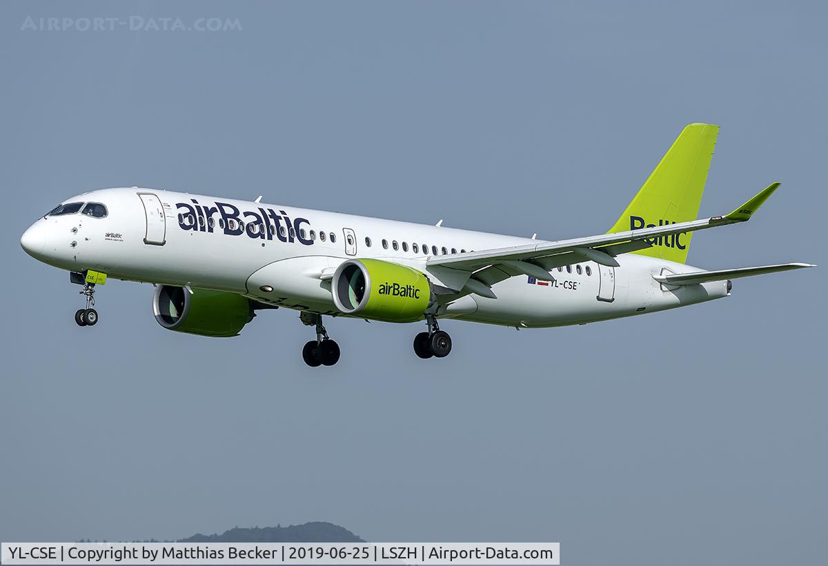 YL-CSE, 2017 Bombardier CSeries CS300 (BD-500-1A11) C/N 55007, YL-CSE