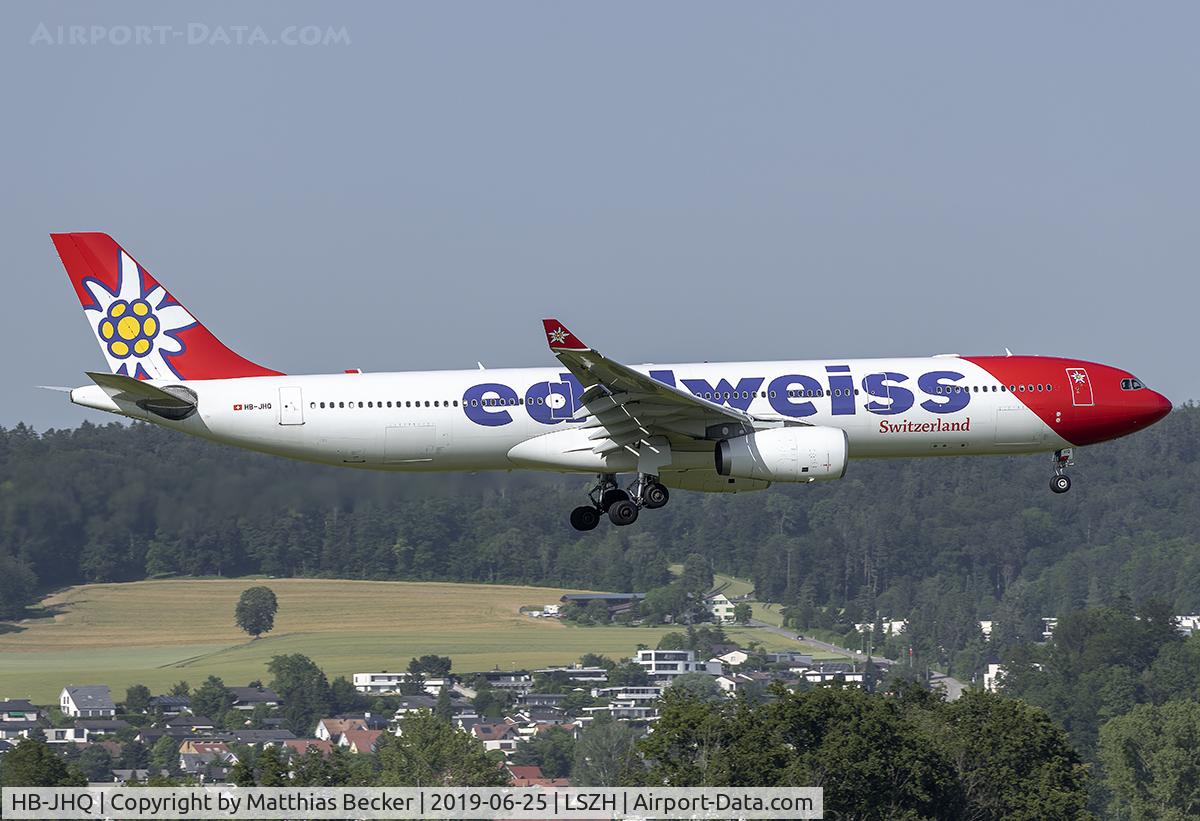 HB-JHQ, 2010 Airbus A330-343X C/N 1193, HB-JHQ