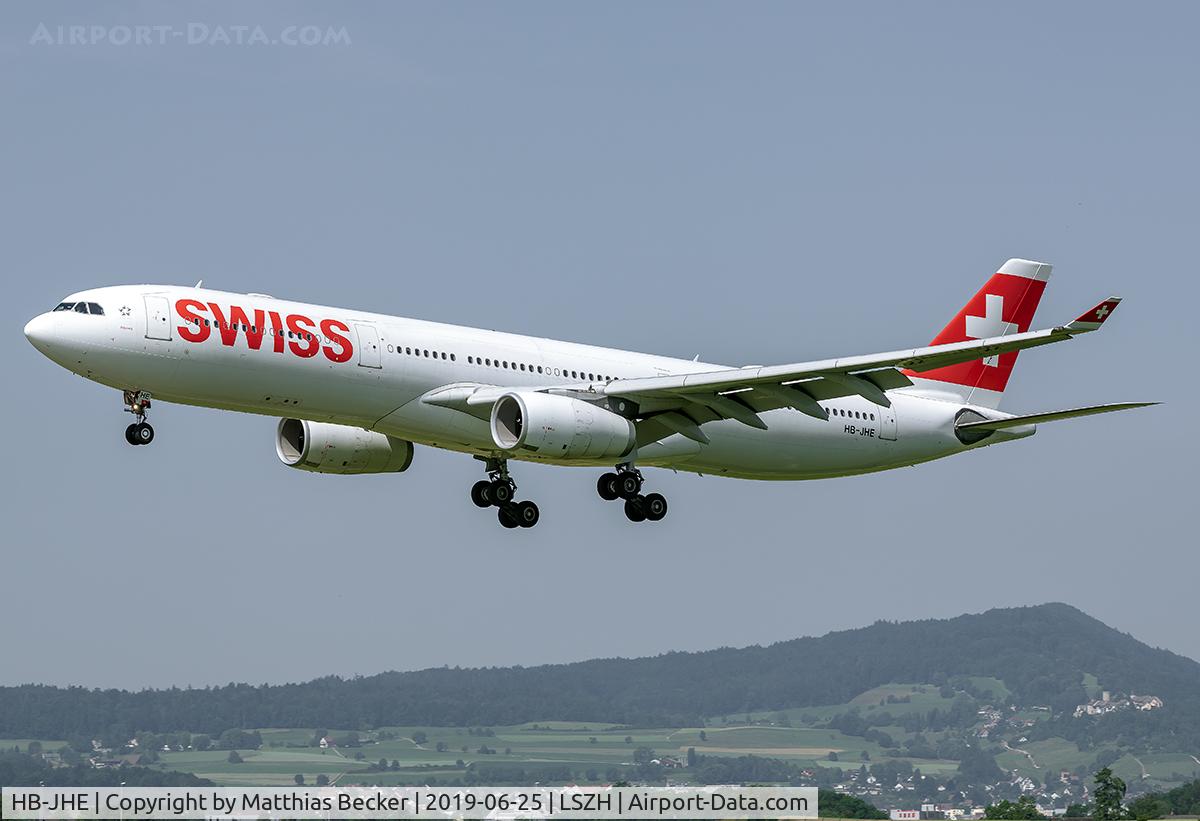 HB-JHE, 2009 Airbus A330-343 C/N 1084, HB-JHE