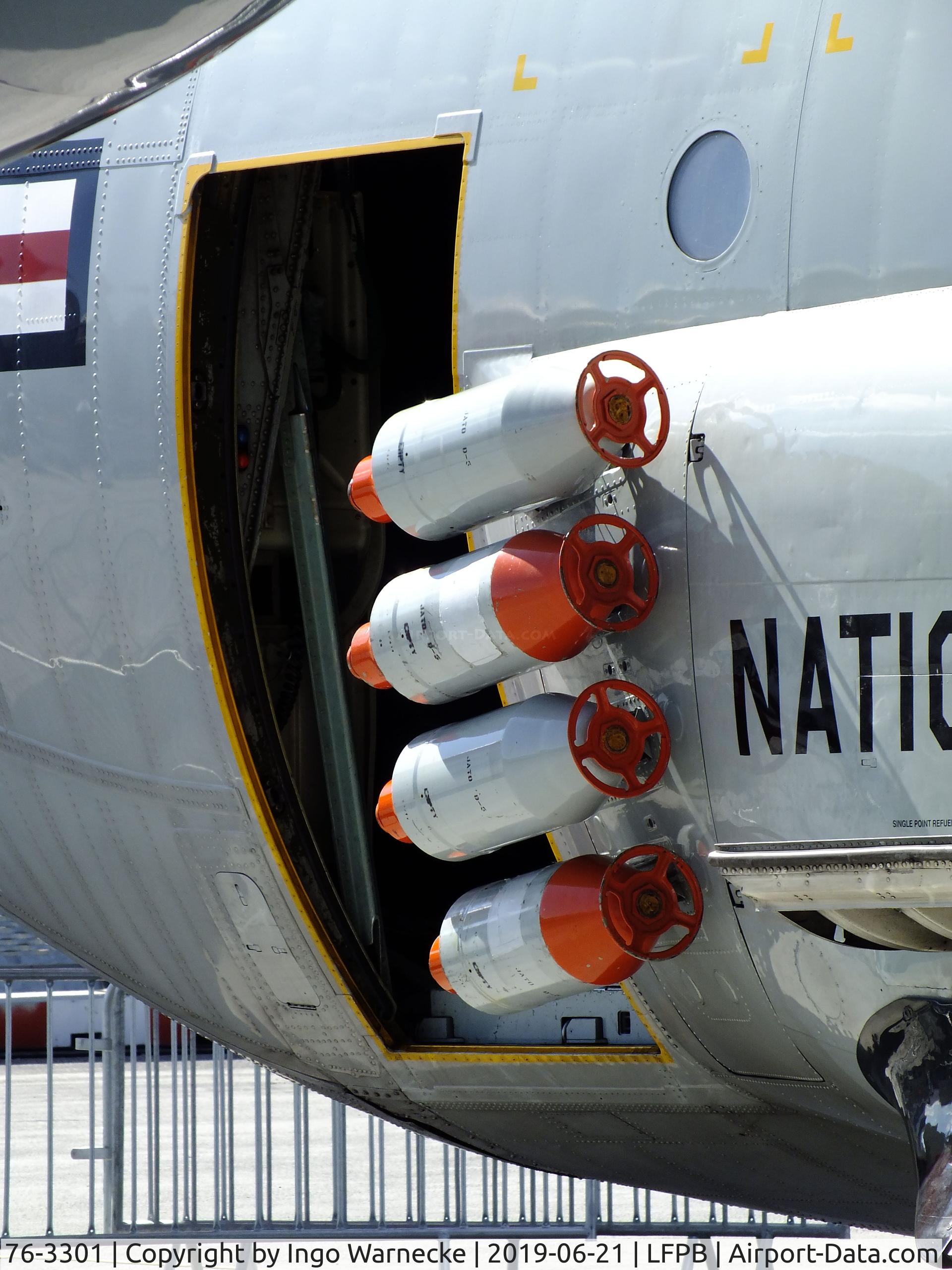 76-3301, 1976 Lockheed LC-130H Hercules C/N 382-4725, Lockheed Martin LC-130H Hercules of the USAF / National Science Foundation, upgraded with NP2000 propellers, at the Aerosalon 2019, Paris