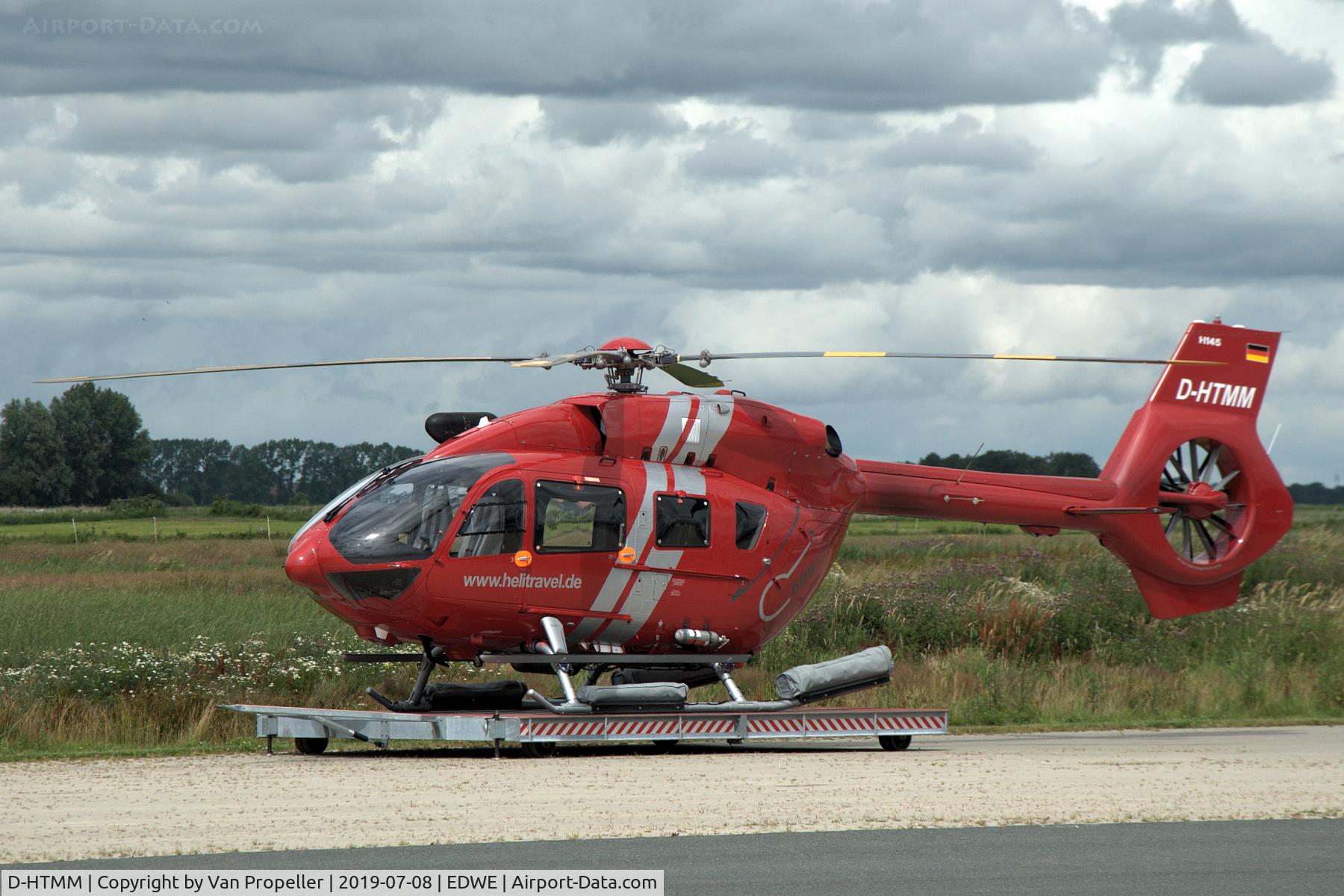 D-HTMM, 2017 Airbus Helicopters H-145 (BK-117D-2) C/N 20172, Airbus H145 (aka Eurocopter EC145T2) at Emden airport, Germany