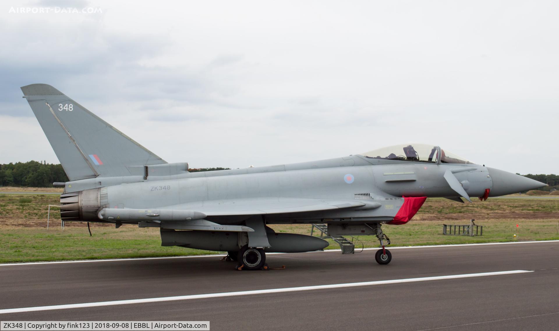 ZK348, Eurofighter EF-2000 Typhoon FGR.4 C/N BS109/396, 
