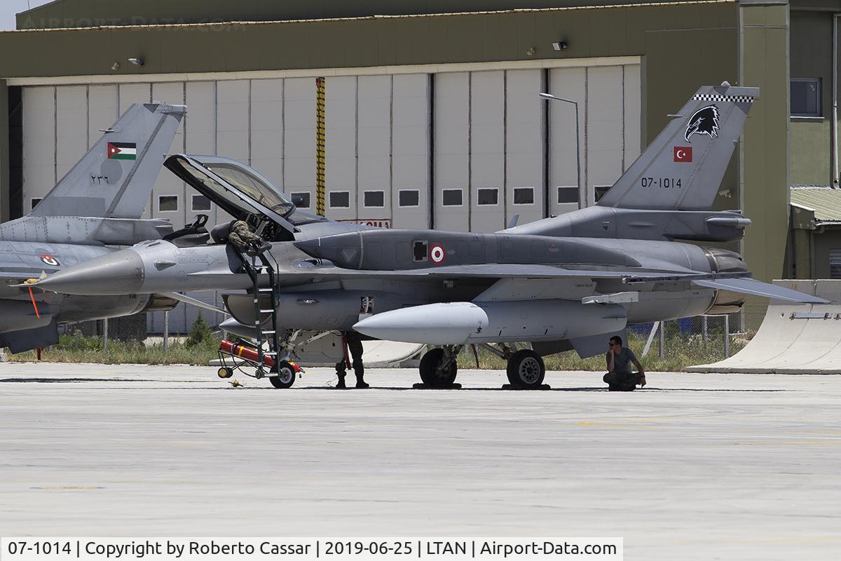 07-1014, Lockheed Martin F-16C Block 50 C/N NV-14, Anatolian Eagle 2019