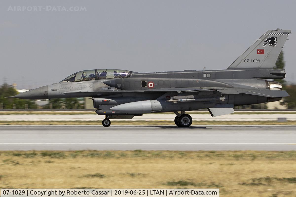 07-1029, Lockheed Martin F-16D Block 50 C/N NW-15, Anatolian Eagle 2019