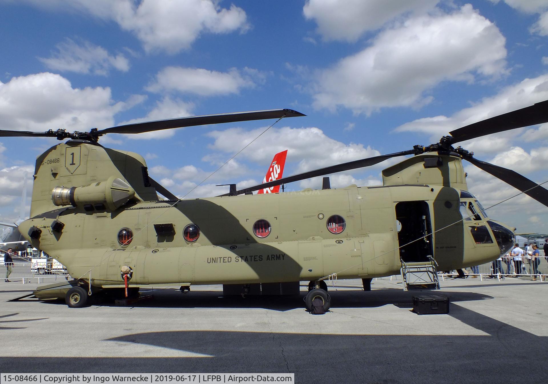 15-08466, Boeing CH-47F Chinook C/N M.8466, Boeing CH-47F Chinook of the US Army at the Aerosalon 2019, Paris
