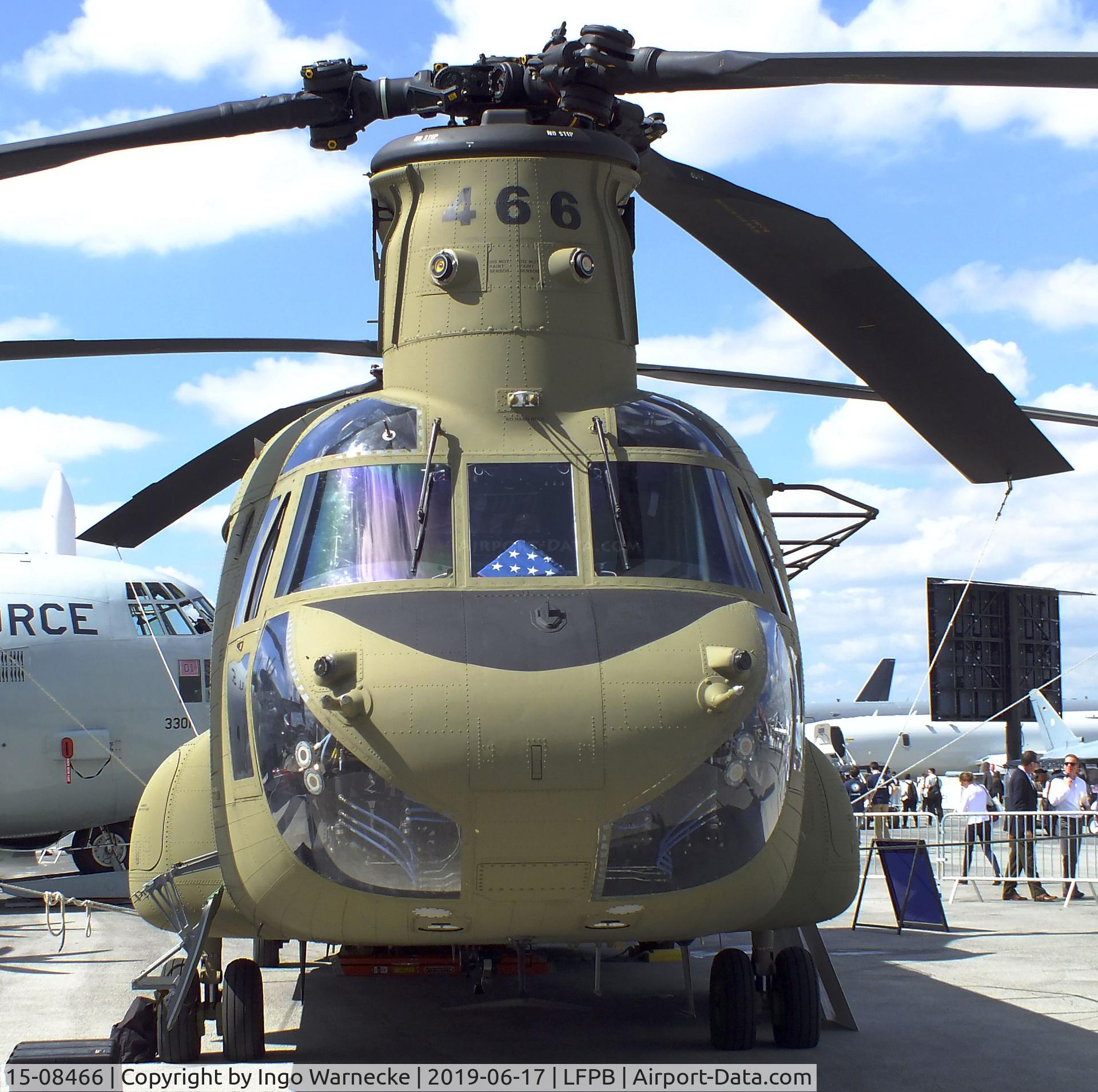 15-08466, Boeing CH-47F Chinook C/N M.8466, Boeing CH-47F Chinook of the US Army at the Aerosalon 2019, Paris