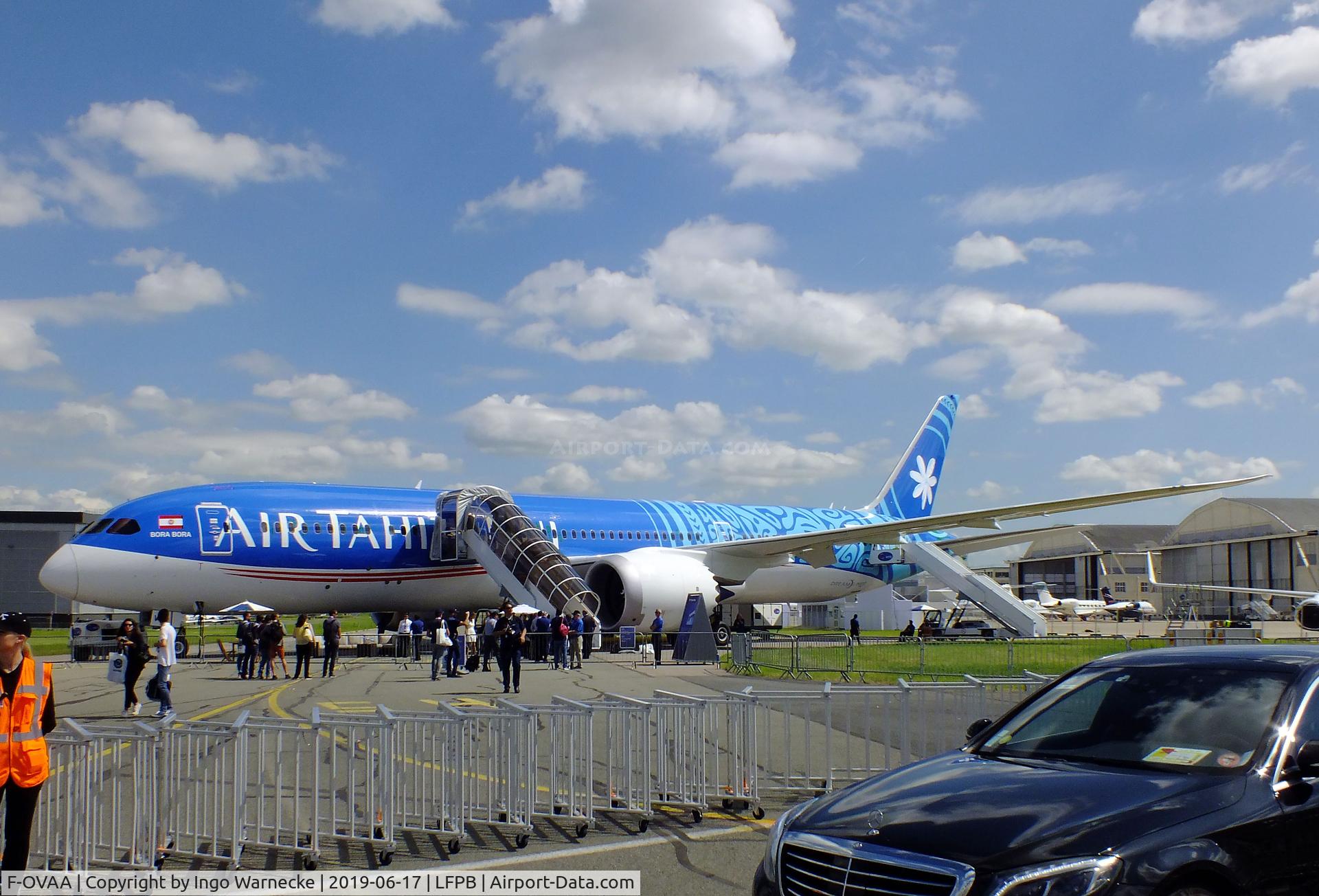 F-OVAA, 2019 Boeing 787-9 Dreamliner C/N 62710, Boeing 787-9 of Air Tahiti at the Aerosalon 2019, Paris