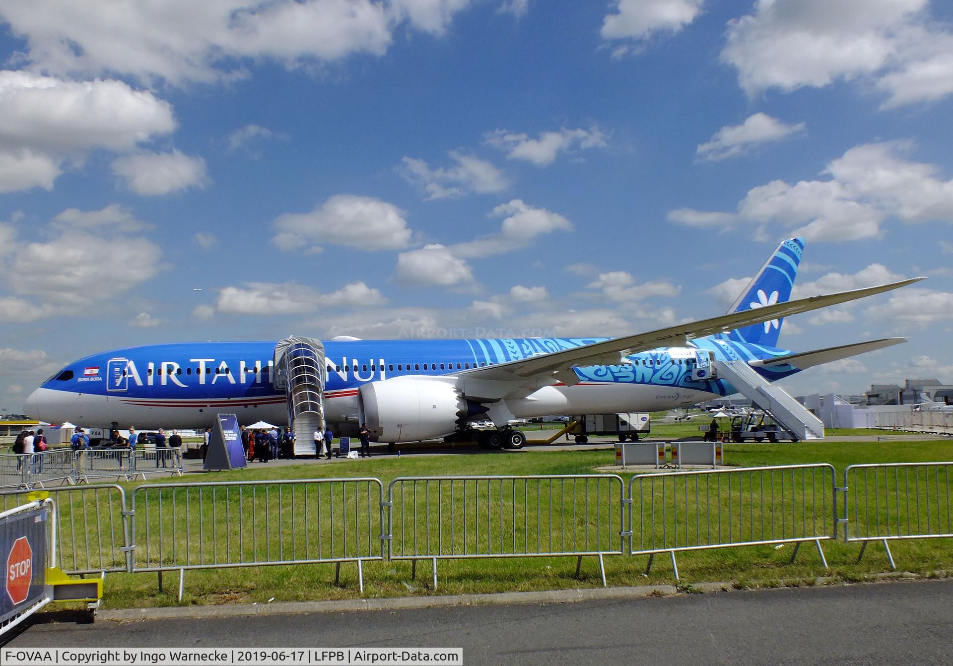 F-OVAA, 2019 Boeing 787-9 Dreamliner C/N 62710, Boeing 787-9 of Air Tahiti at the Aerosalon 2019, Paris