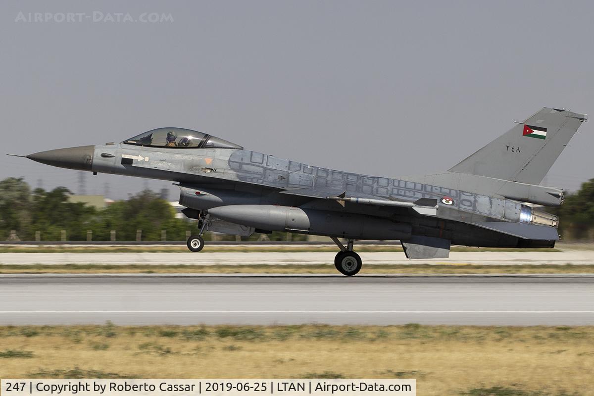 247, Fokker F-16AM Fighting Falcon C/N 6D106, Anatolian Eagle 2019