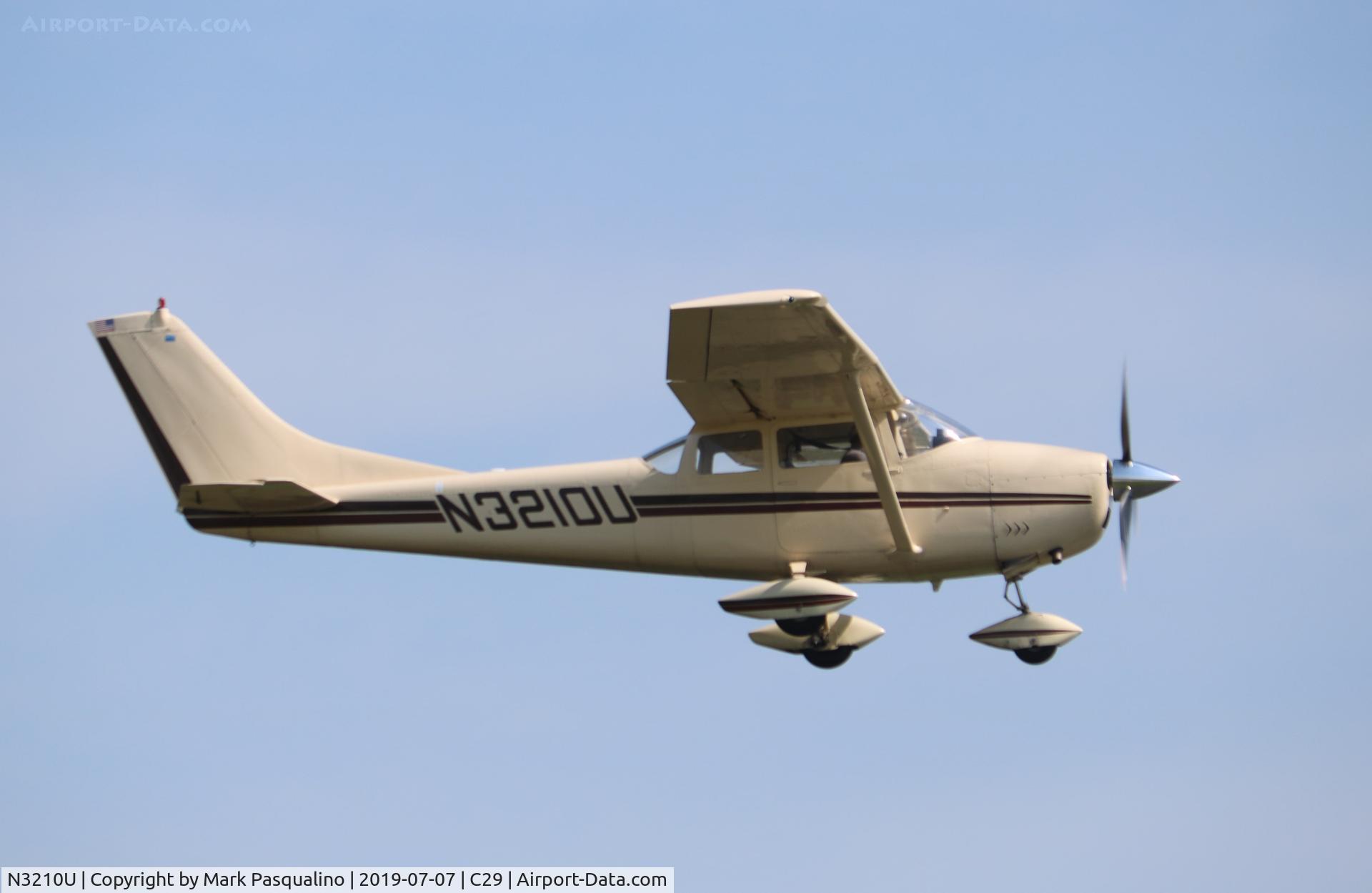 N3210U, 1963 Cessna 182F Skylane C/N 18254610, Cessna 182F