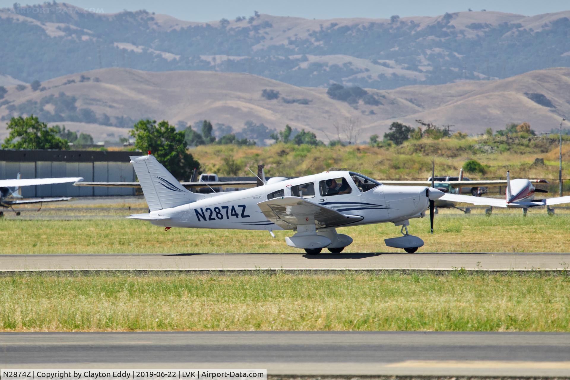 N2874Z, 1979 Piper PA-28-161 C/N 28-7916497, Livermore Airport California 2019.