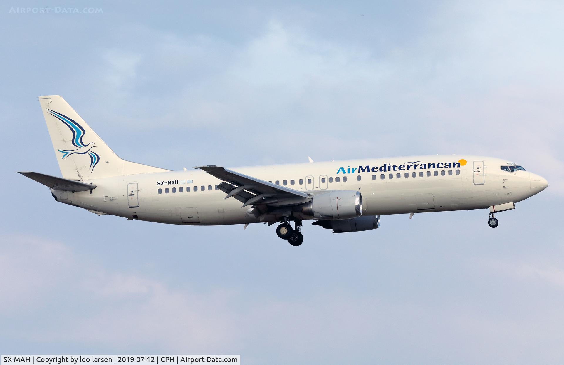 SX-MAH, 1990 Boeing 737-405 C/N 24643, Copenhagen 12.7.2019